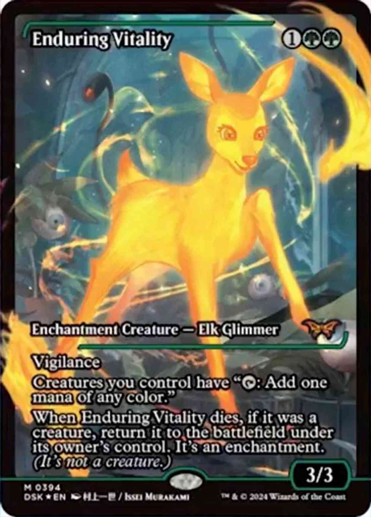 Enduring Vitality (Japan Showcase) magic card front