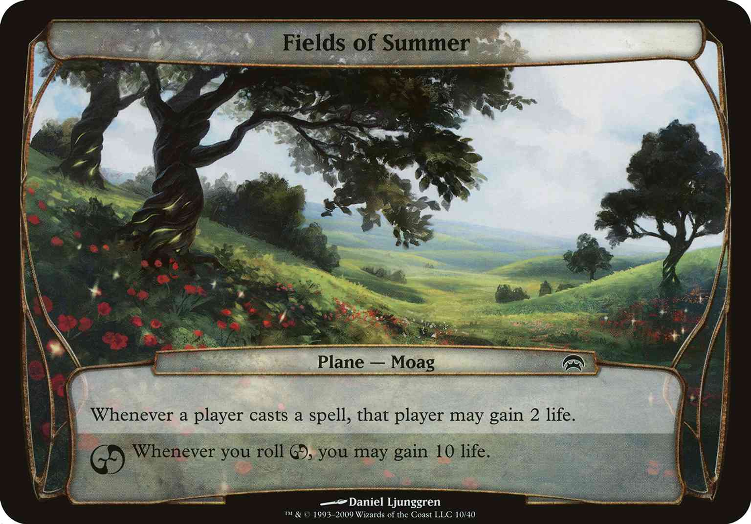 Fields of Summer (Planechase) magic card front