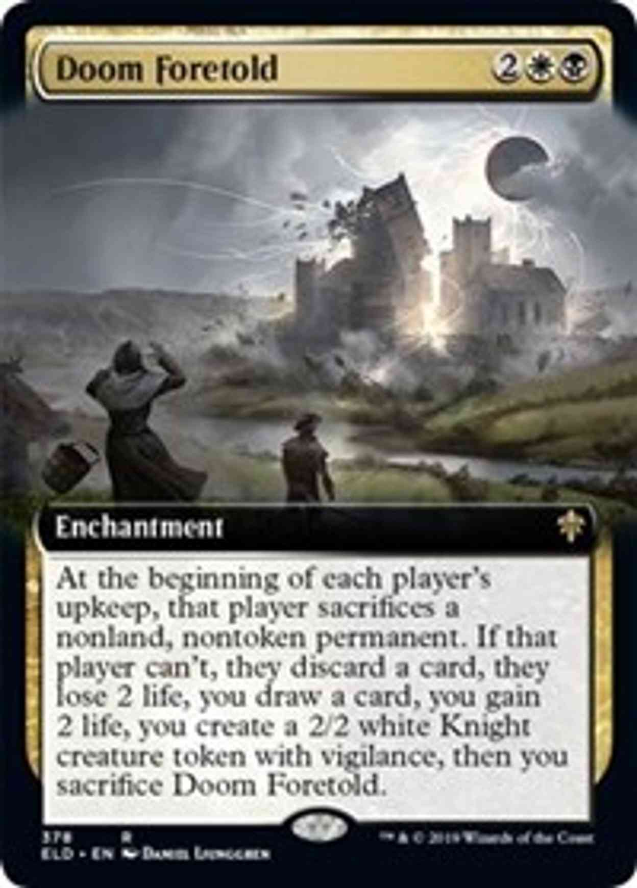 Doom Foretold (Extended Art) magic card front