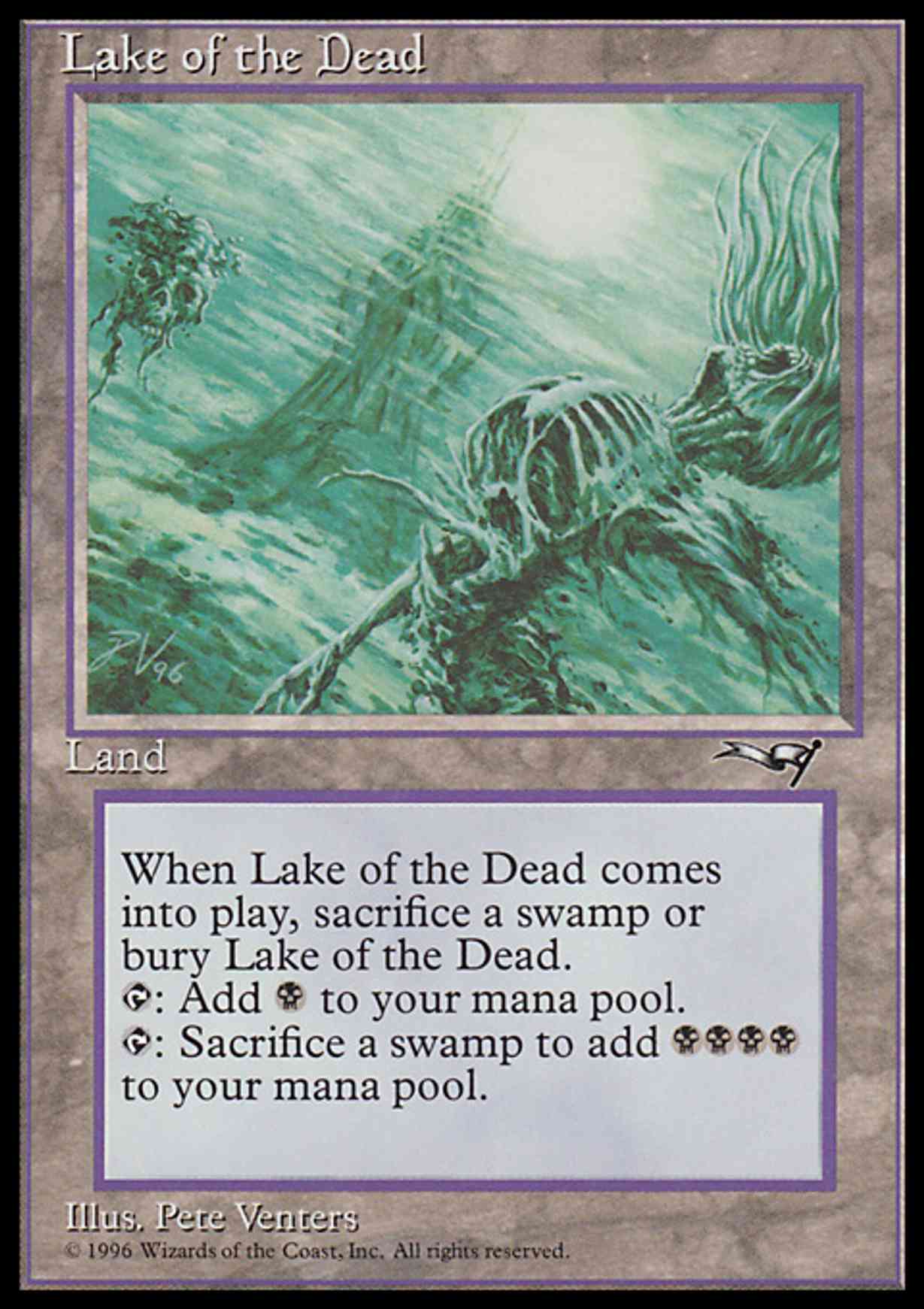 Lake of the Dead magic card front