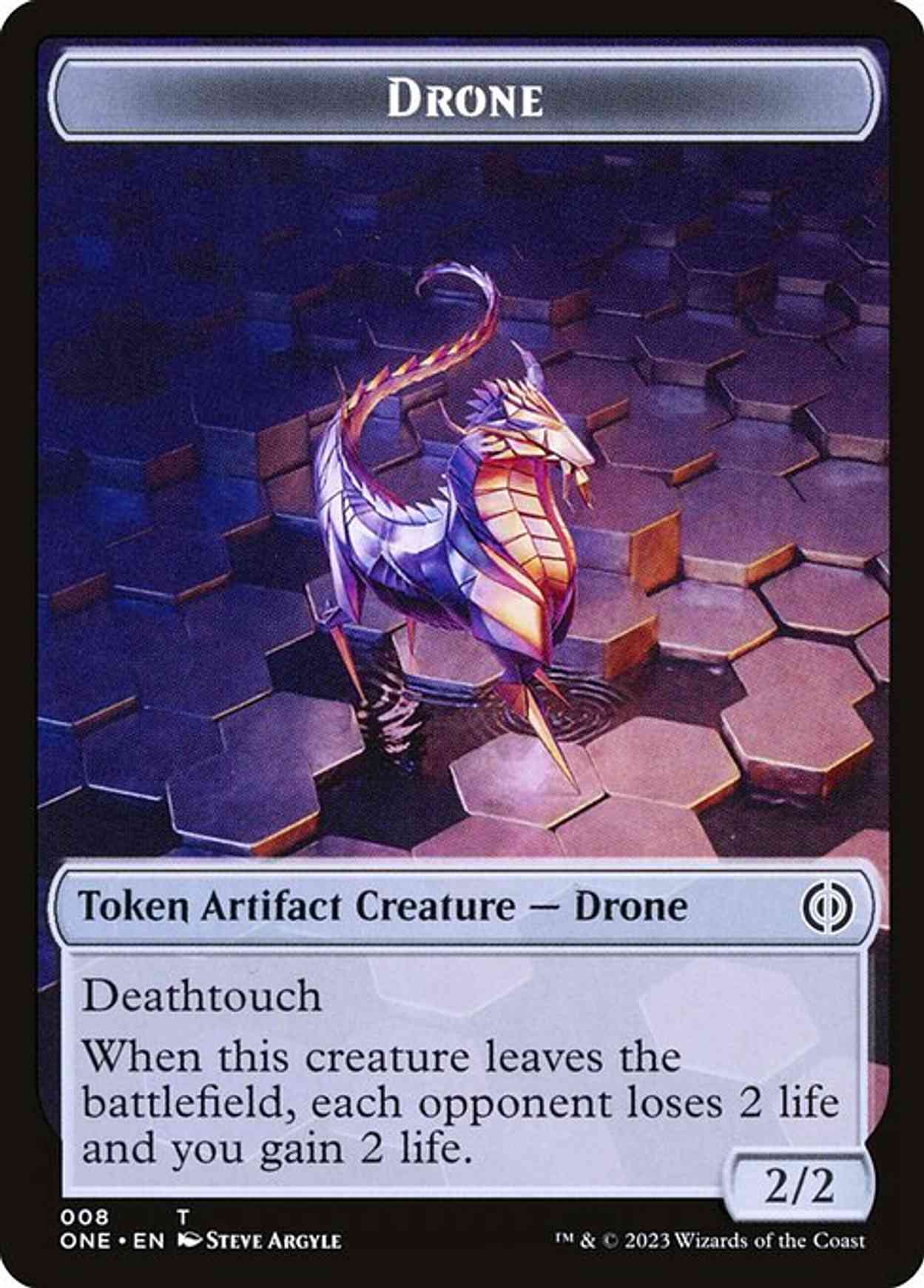 Drone Token magic card front