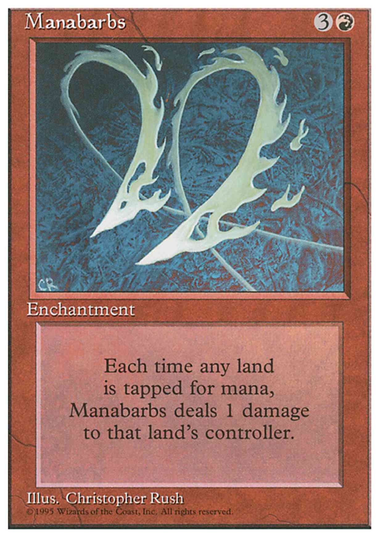 Manabarbs magic card front