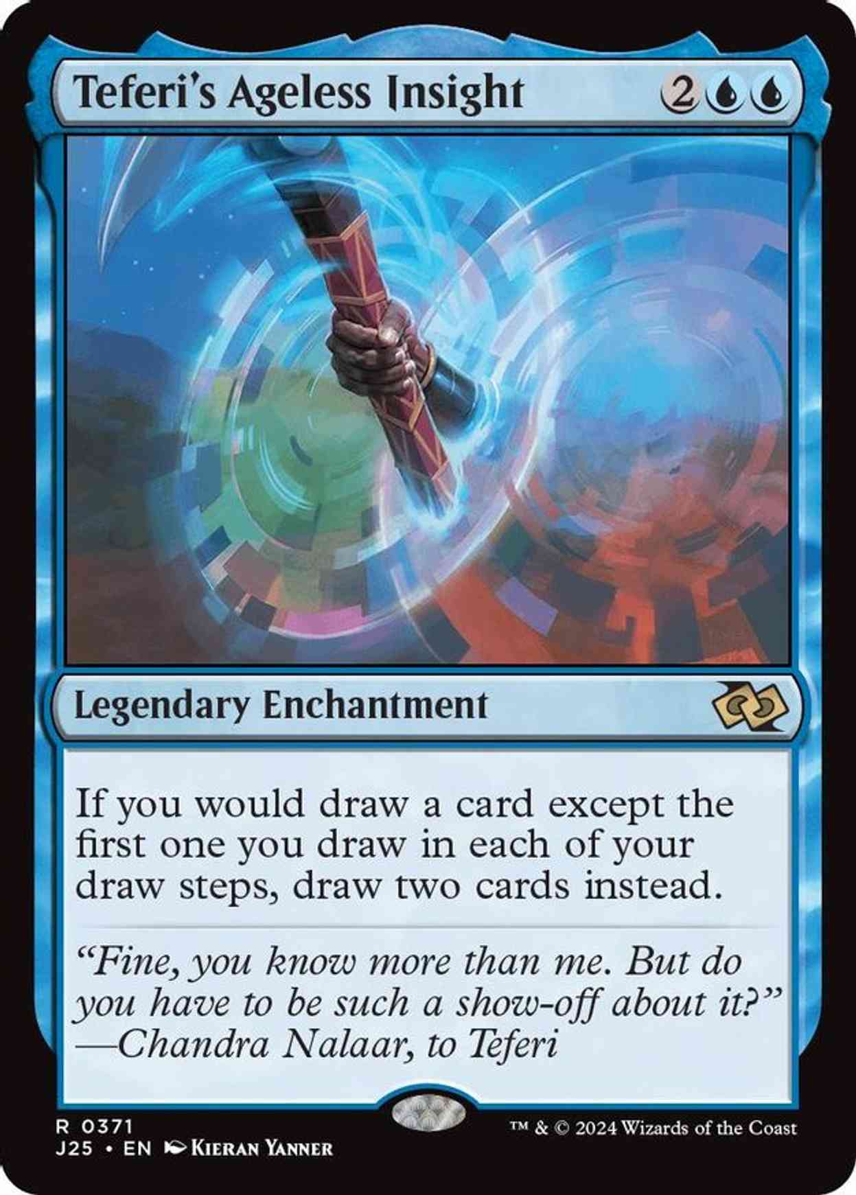 Teferi's Ageless Insight magic card front