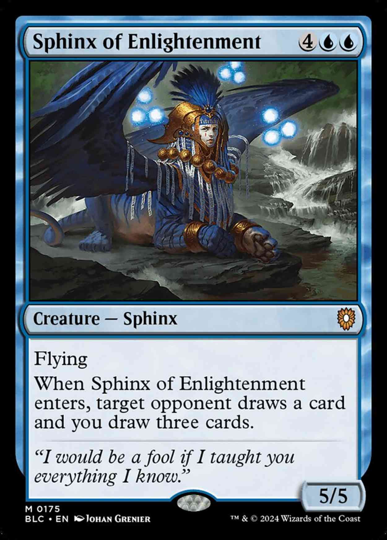 Sphinx of Enlightenment magic card front