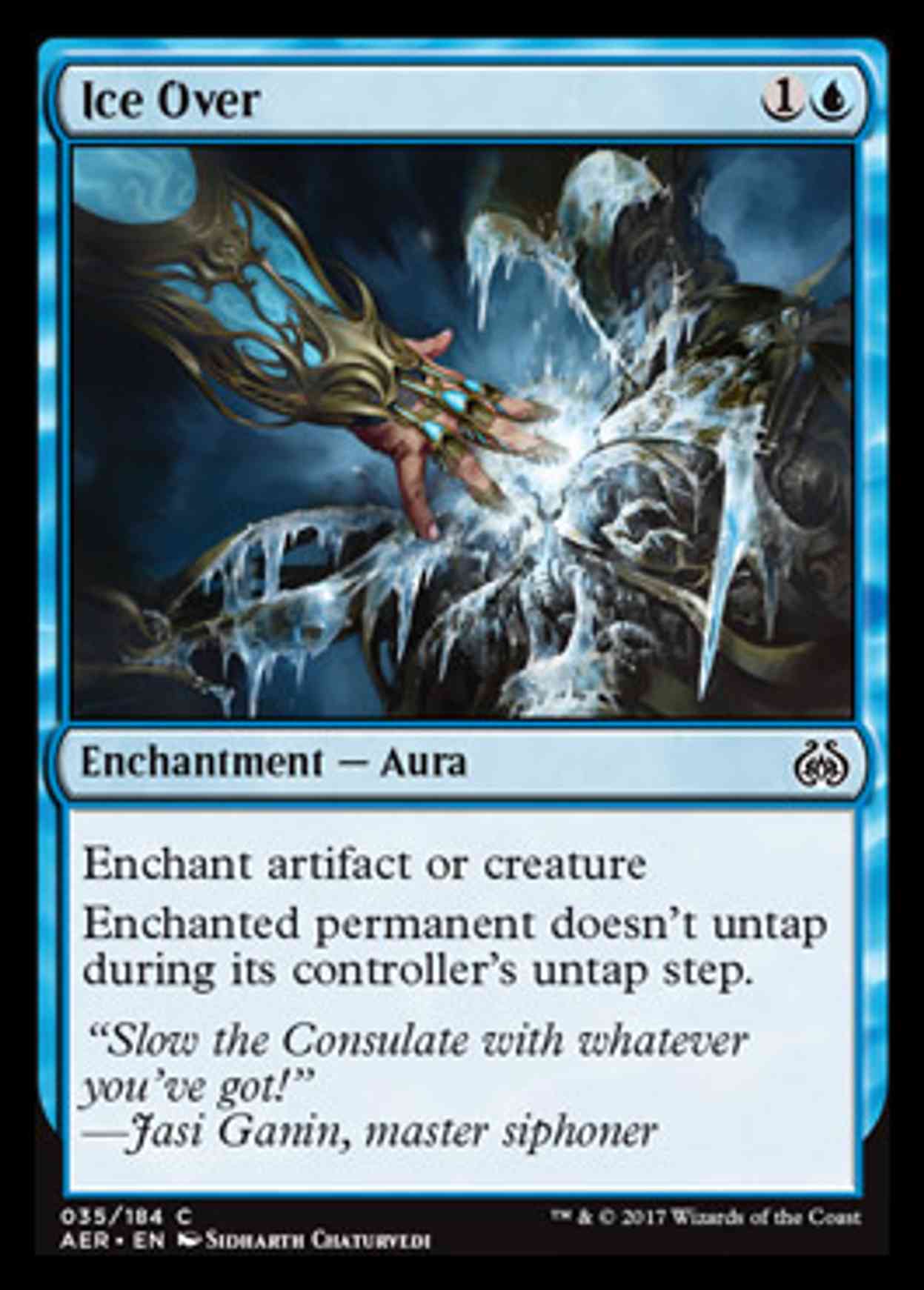 Ice Over magic card front