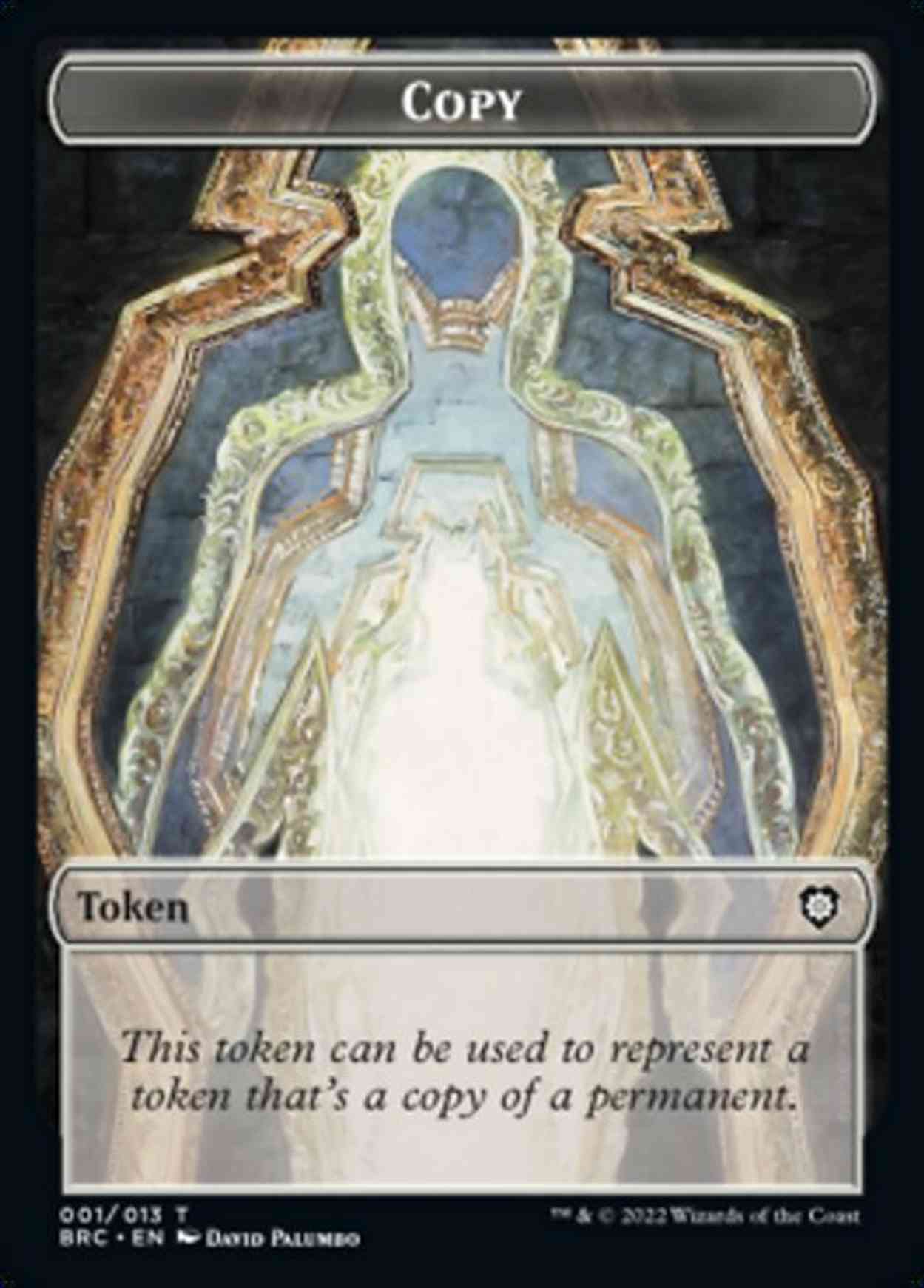 Copy // Thopter (006) Double-sided Token magic card front