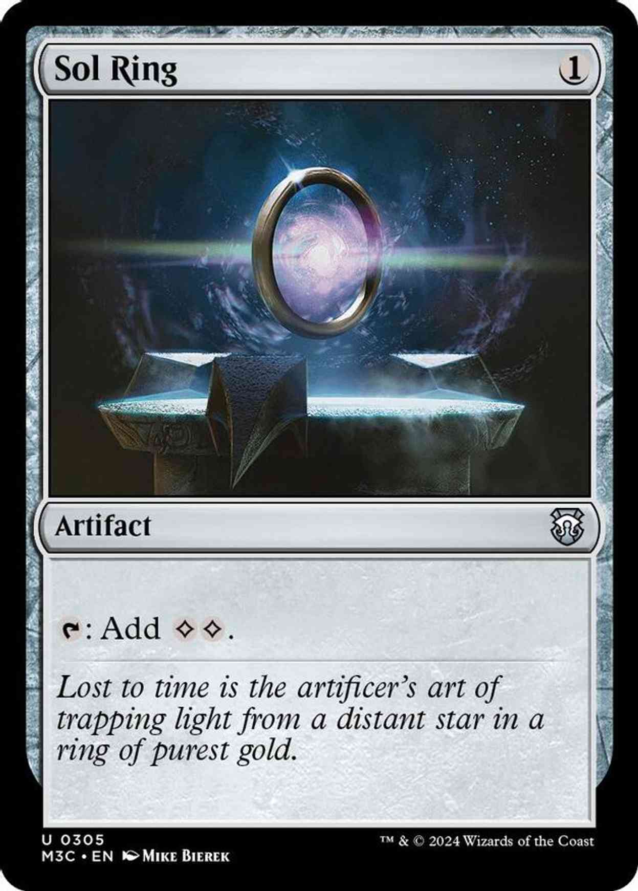 Sol Ring (Ripple Foil) magic card front