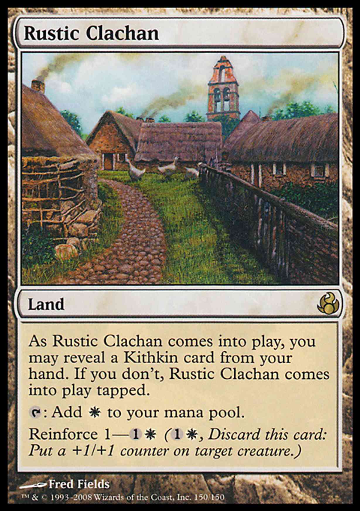 Rustic Clachan magic card front