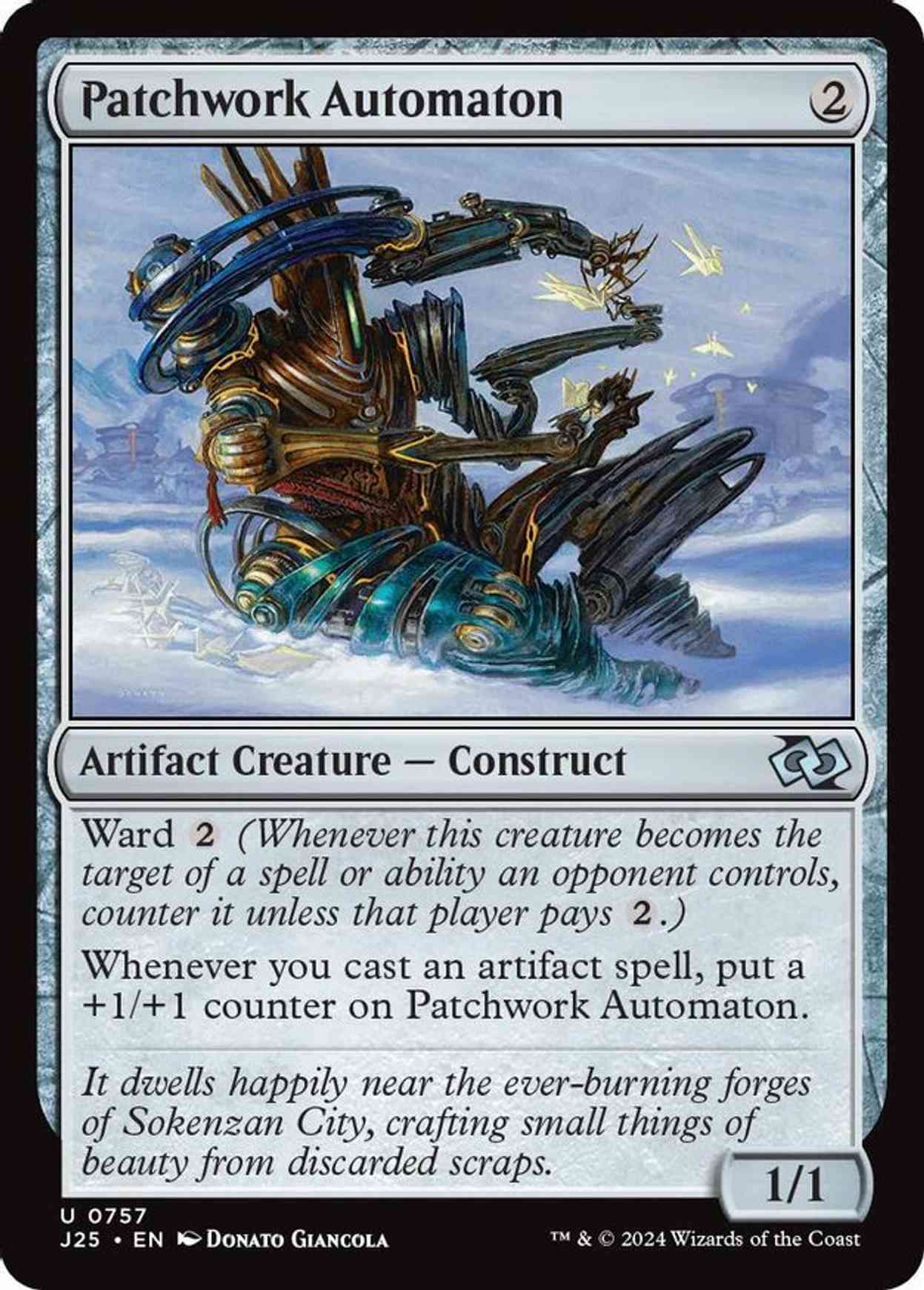 Patchwork Automaton magic card front