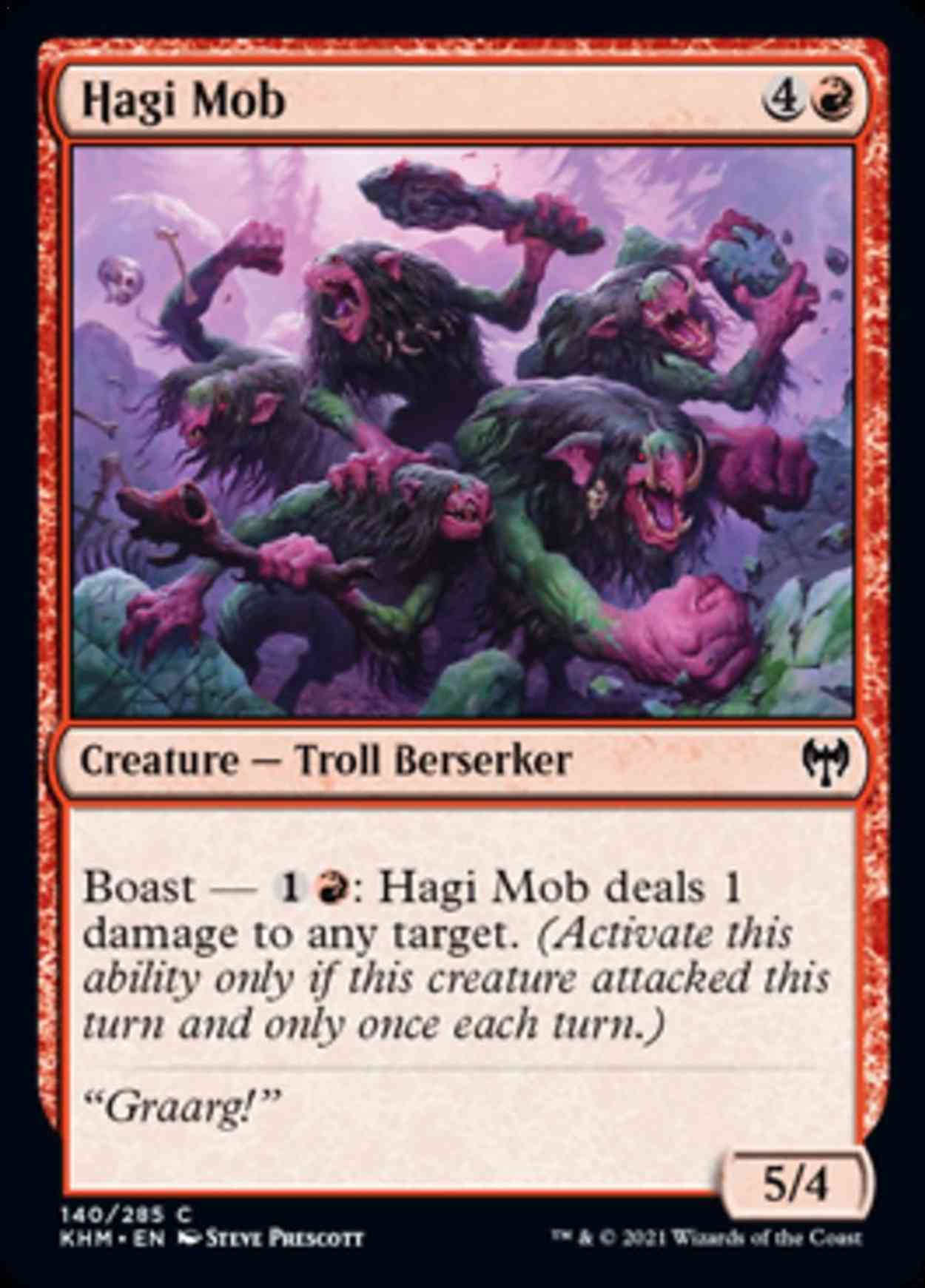 Hagi Mob magic card front