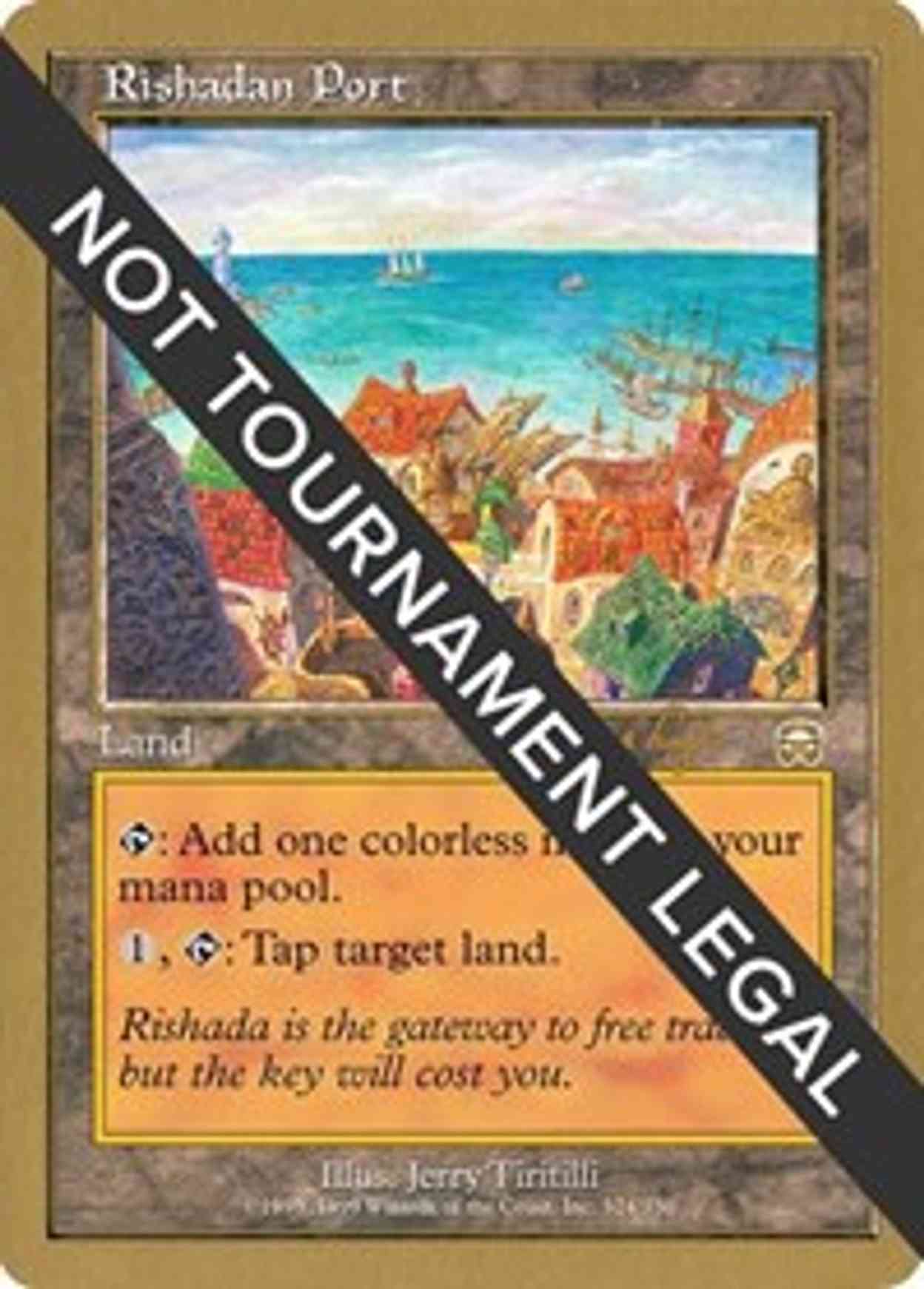 Rishadan Port - 2001 Tom van de Logt (MMQ) magic card front
