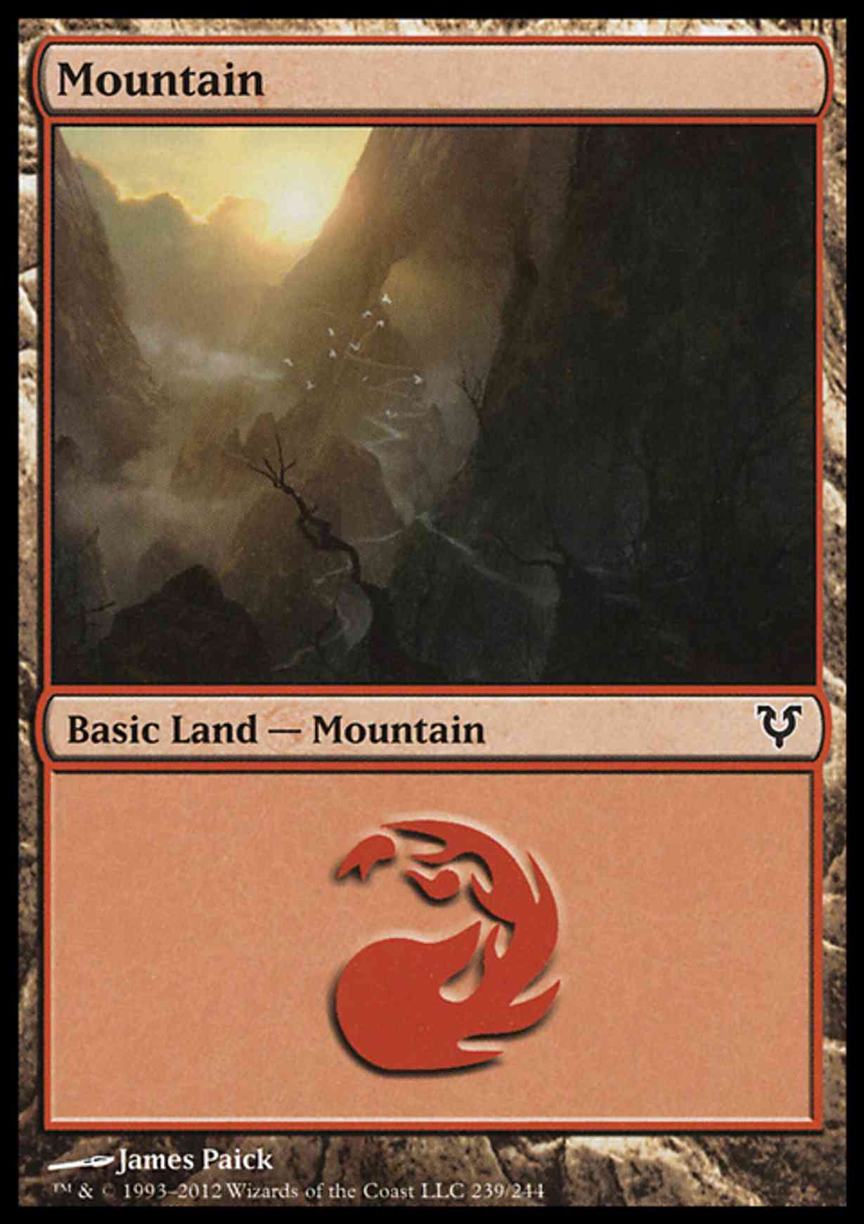 Mountain (239)  magic card front