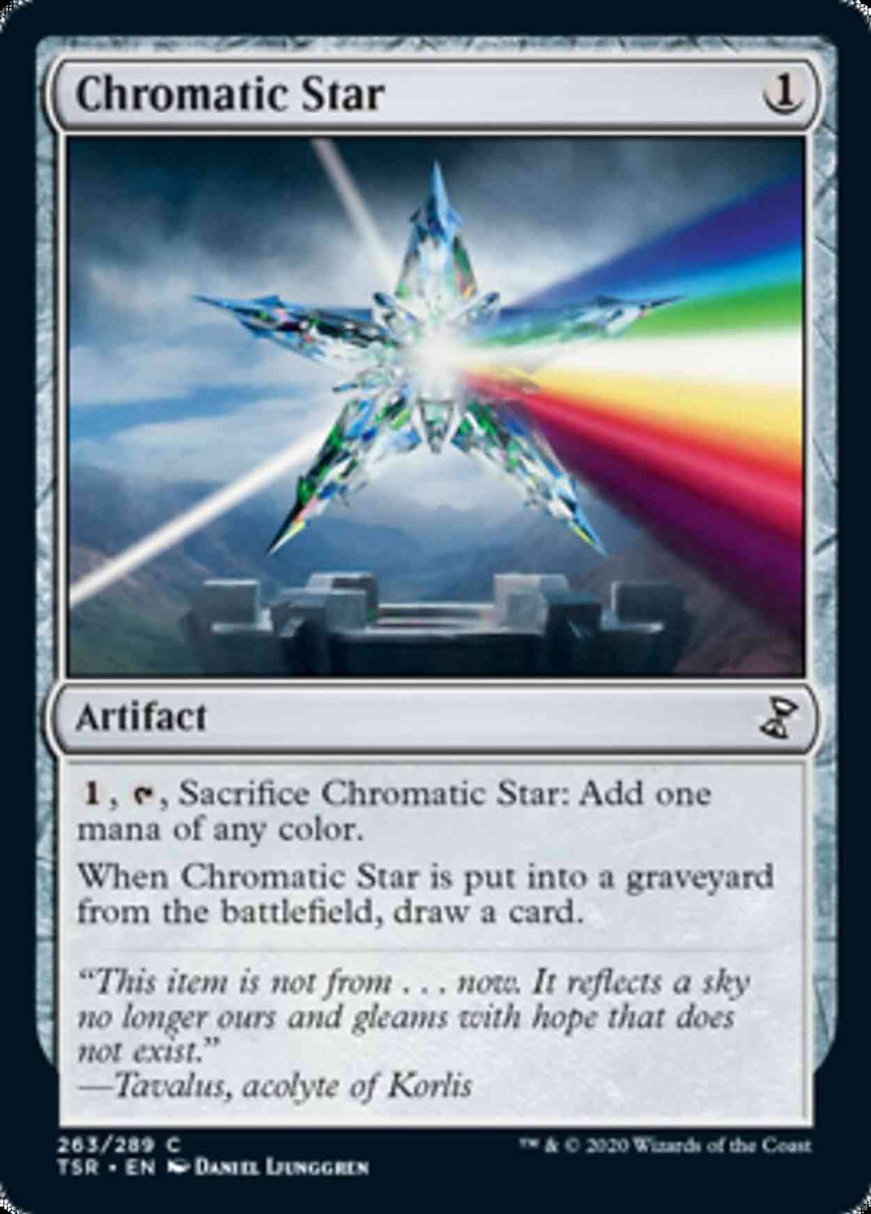 Chromatic Star magic card front
