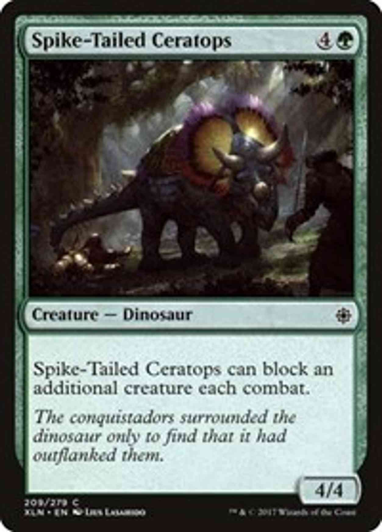 Spike-Tailed Ceratops magic card front