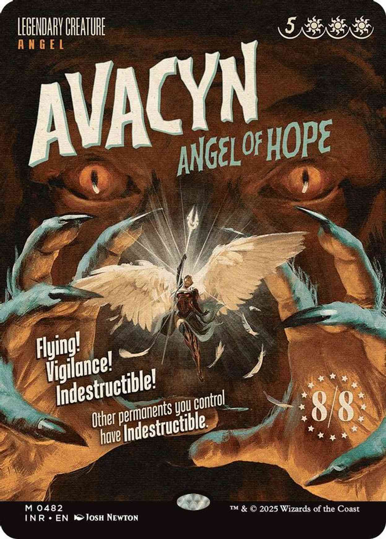 Avacyn, Angel of Hope (Showcase) magic card front