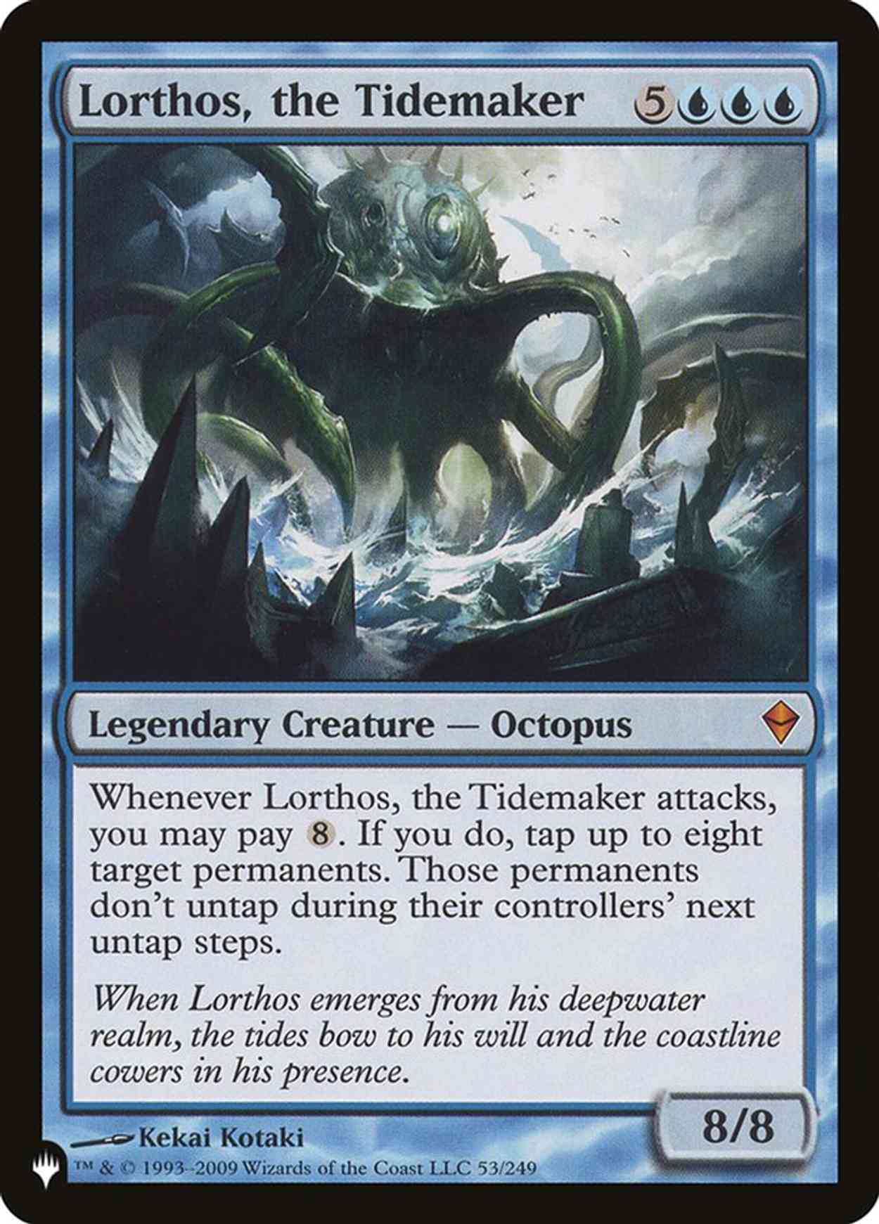 Lorthos, the Tidemaker magic card front