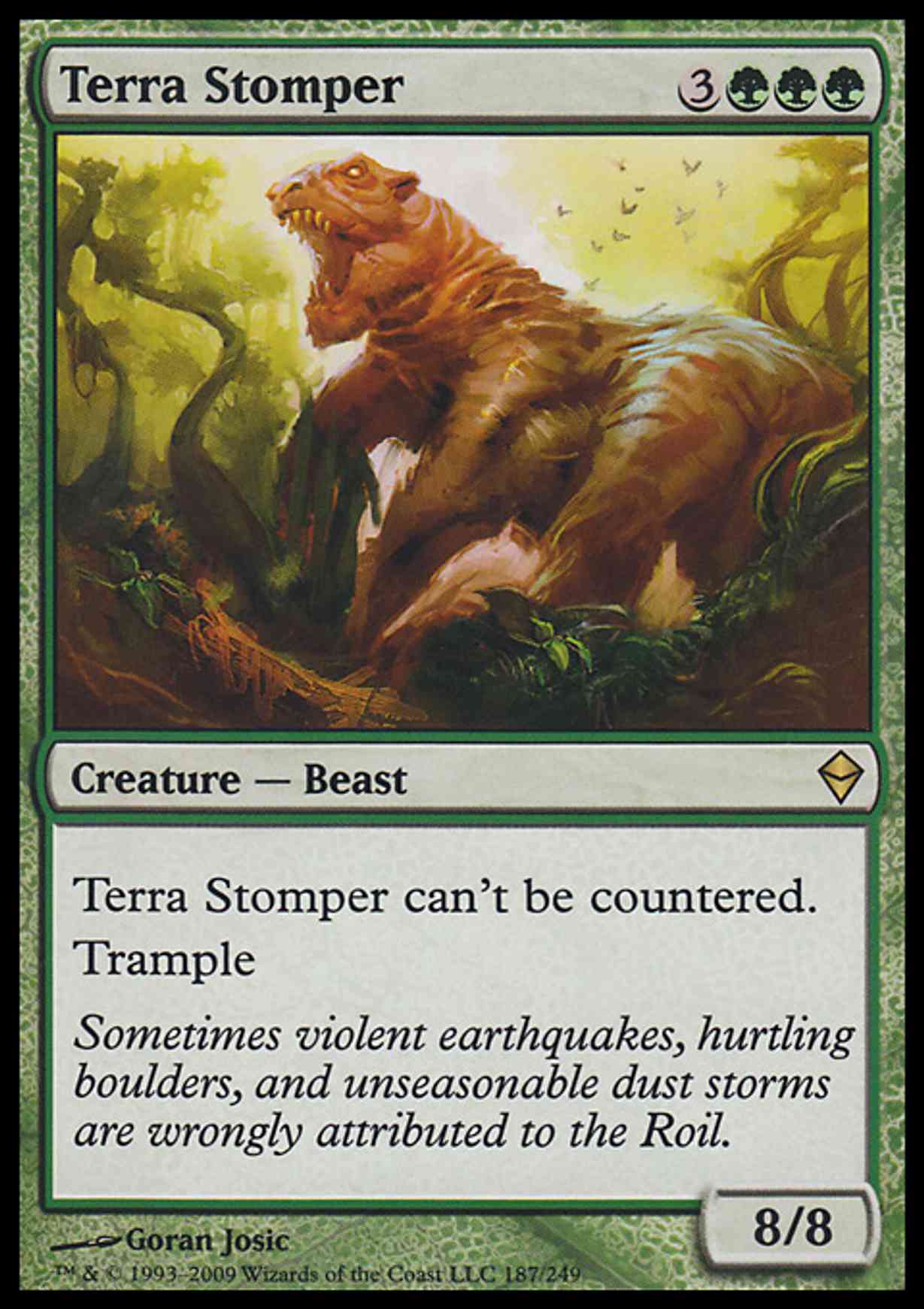 Terra Stomper magic card front