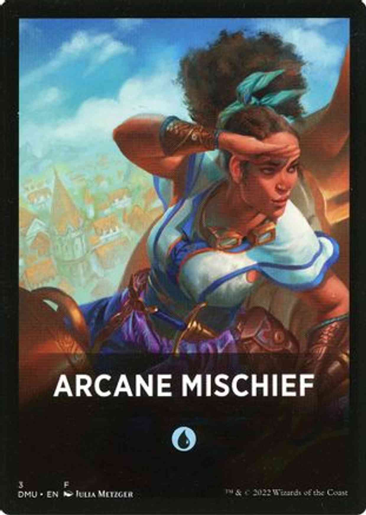 Arcane Mischief Theme Card magic card front