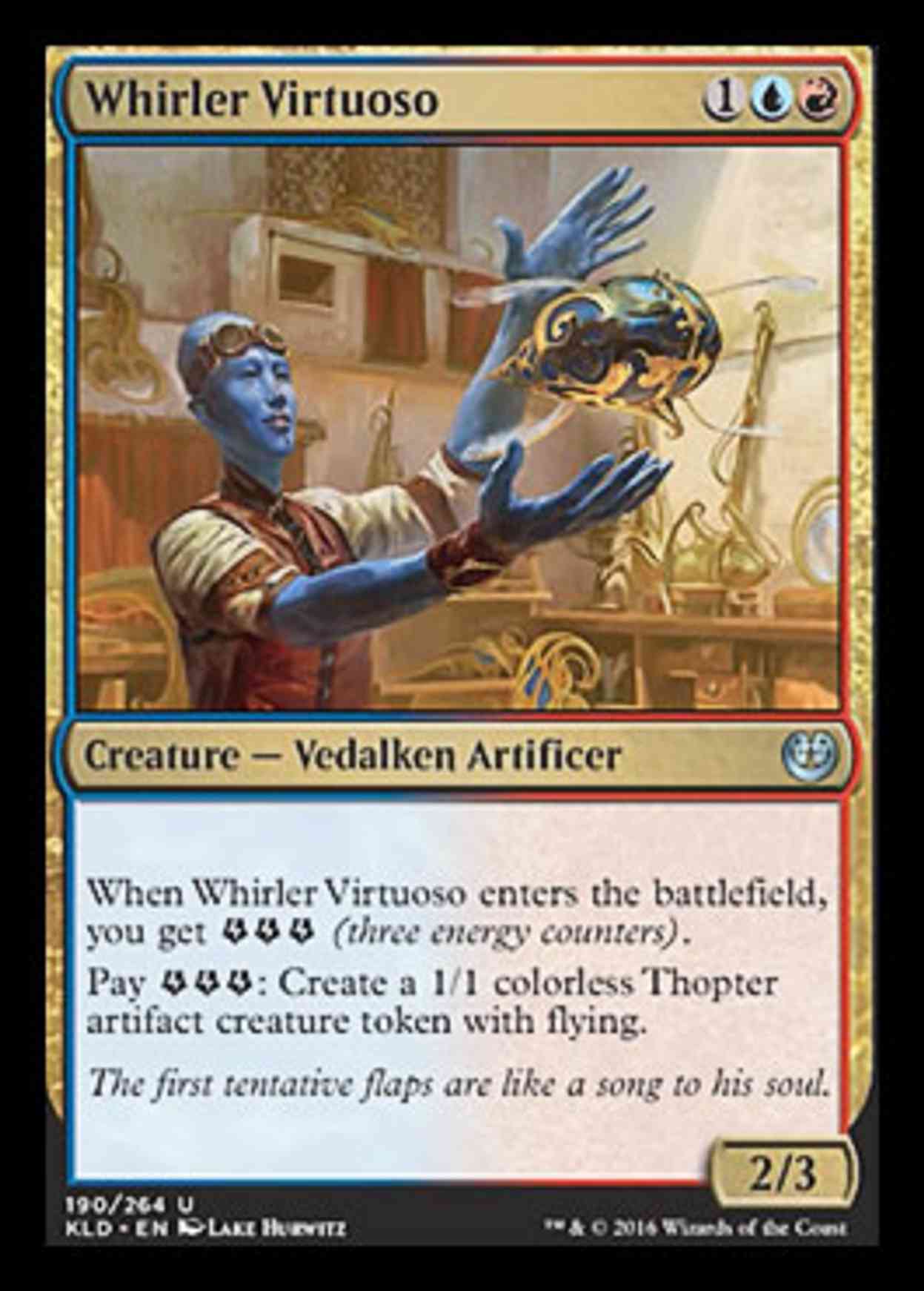 Whirler Virtuoso magic card front
