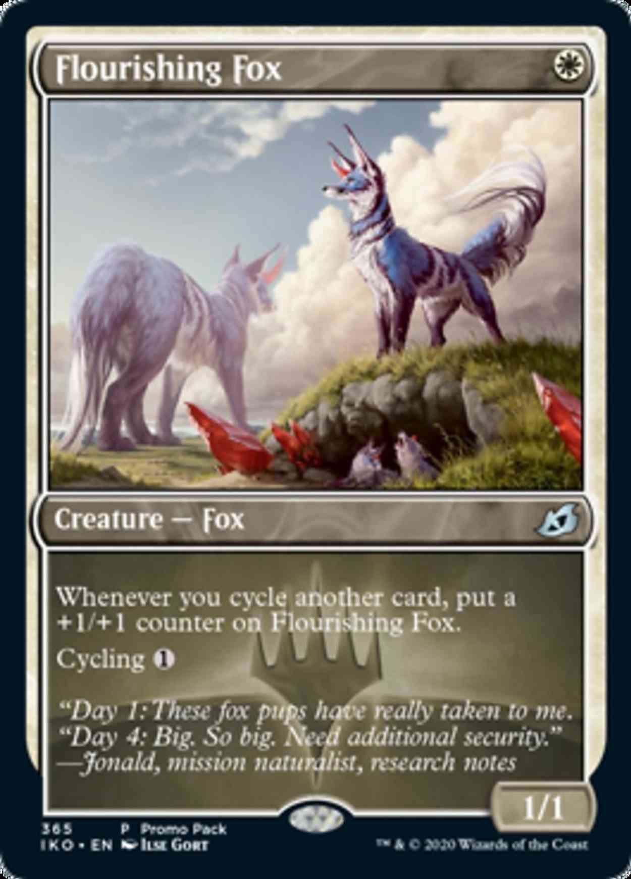 Flourishing Fox magic card front