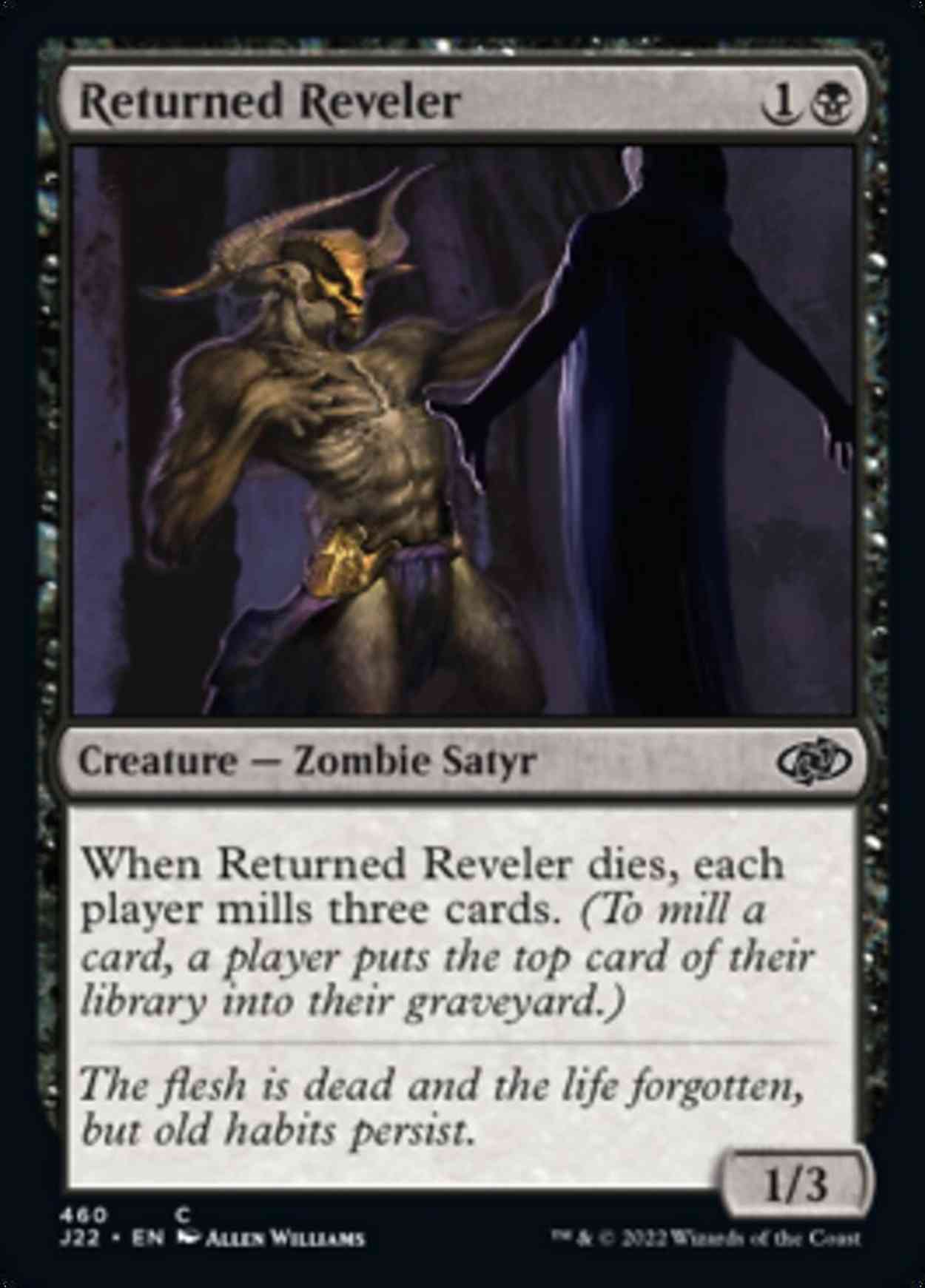 Returned Reveler magic card front