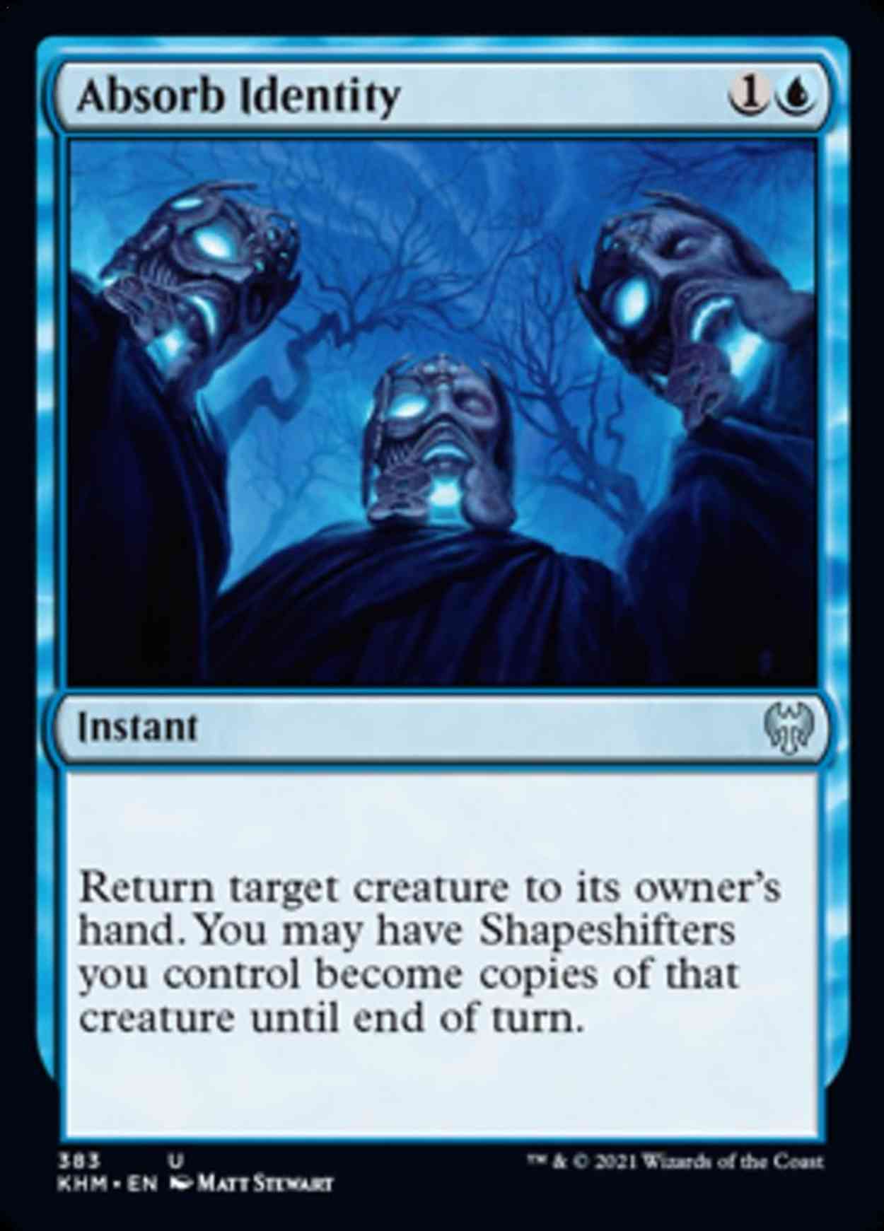 Absorb Identity magic card front