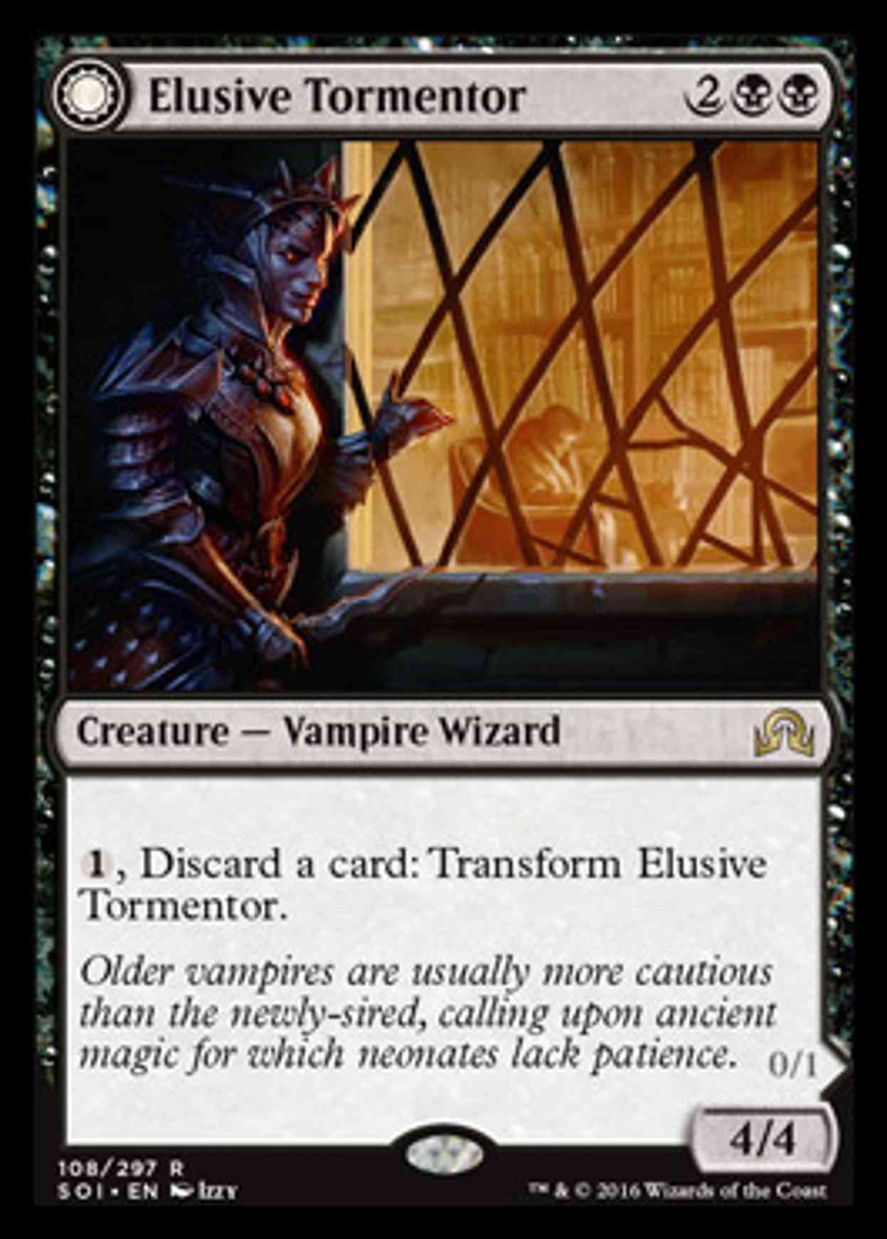 Elusive Tormentor magic card front