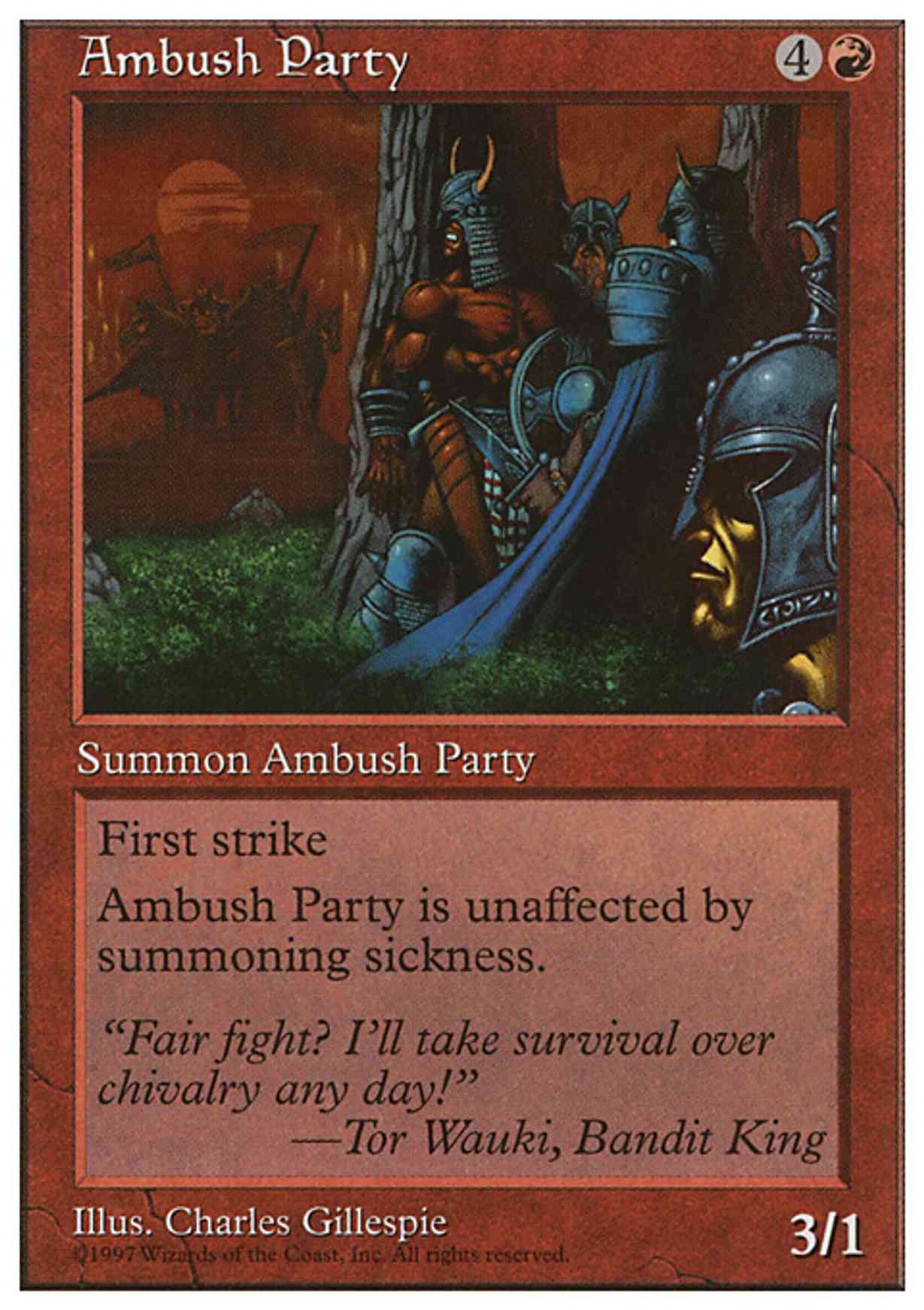 Ambush Party magic card front