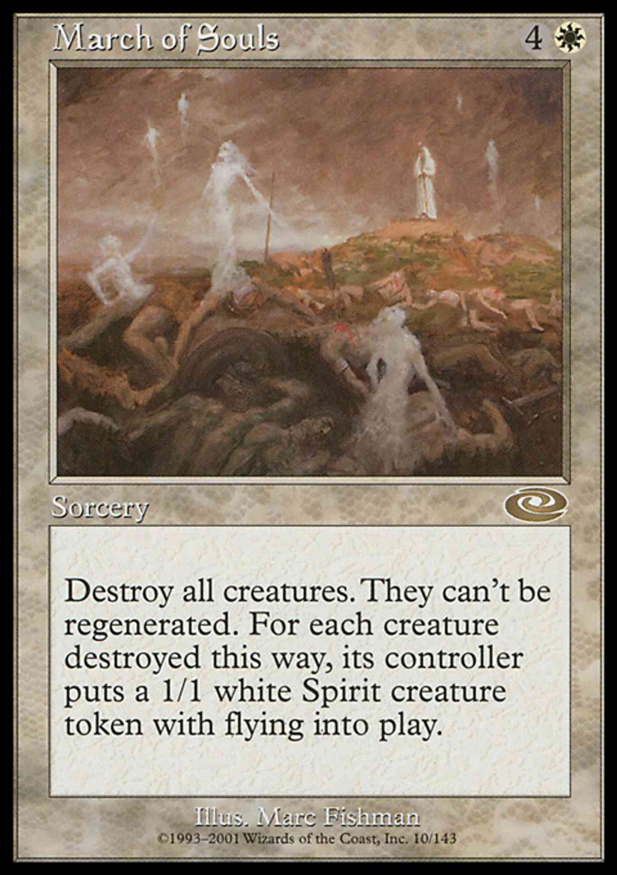 March of Souls magic card front