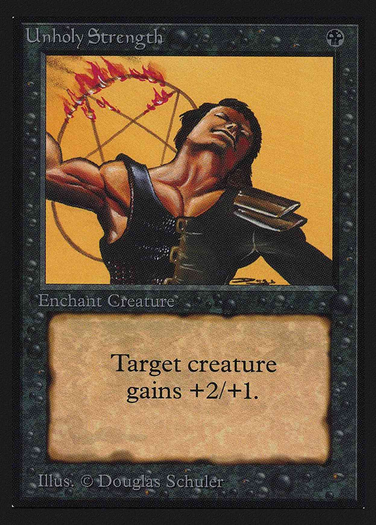 Unholy Strength (IE) magic card front