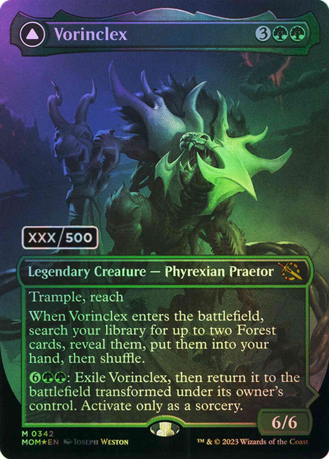 Vorinclex (Serialized) magic card front