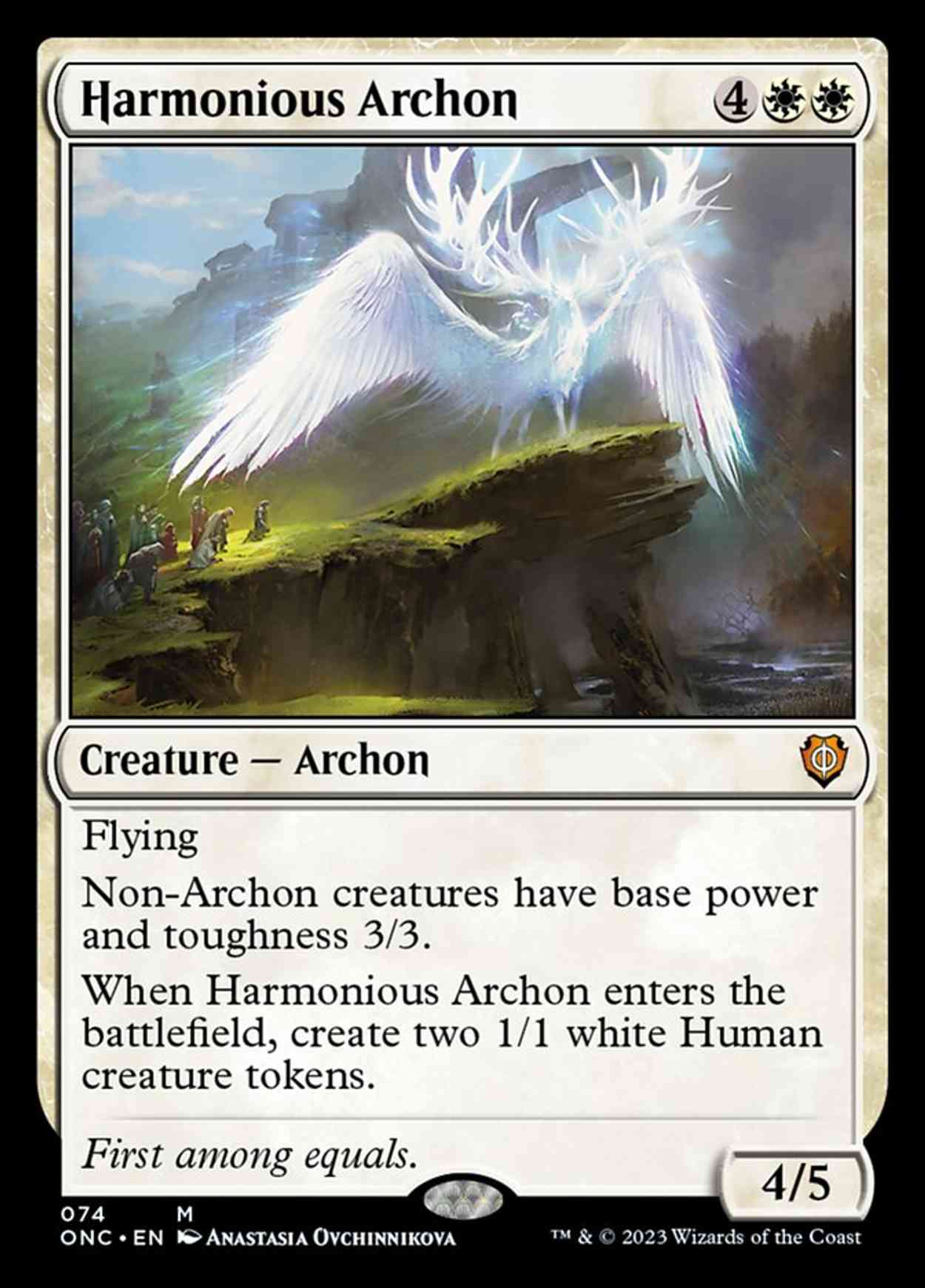 Harmonious Archon magic card front