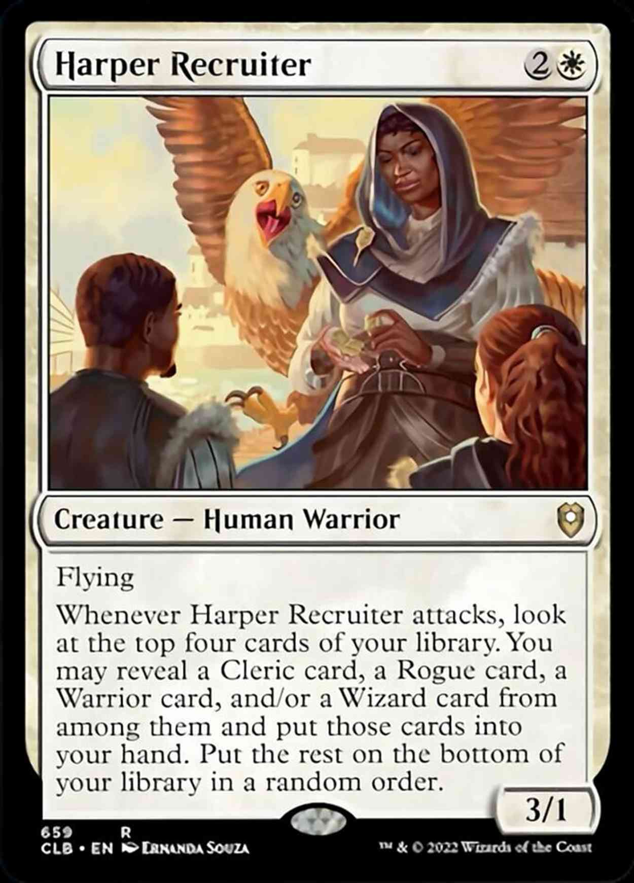 Harper Recruiter magic card front
