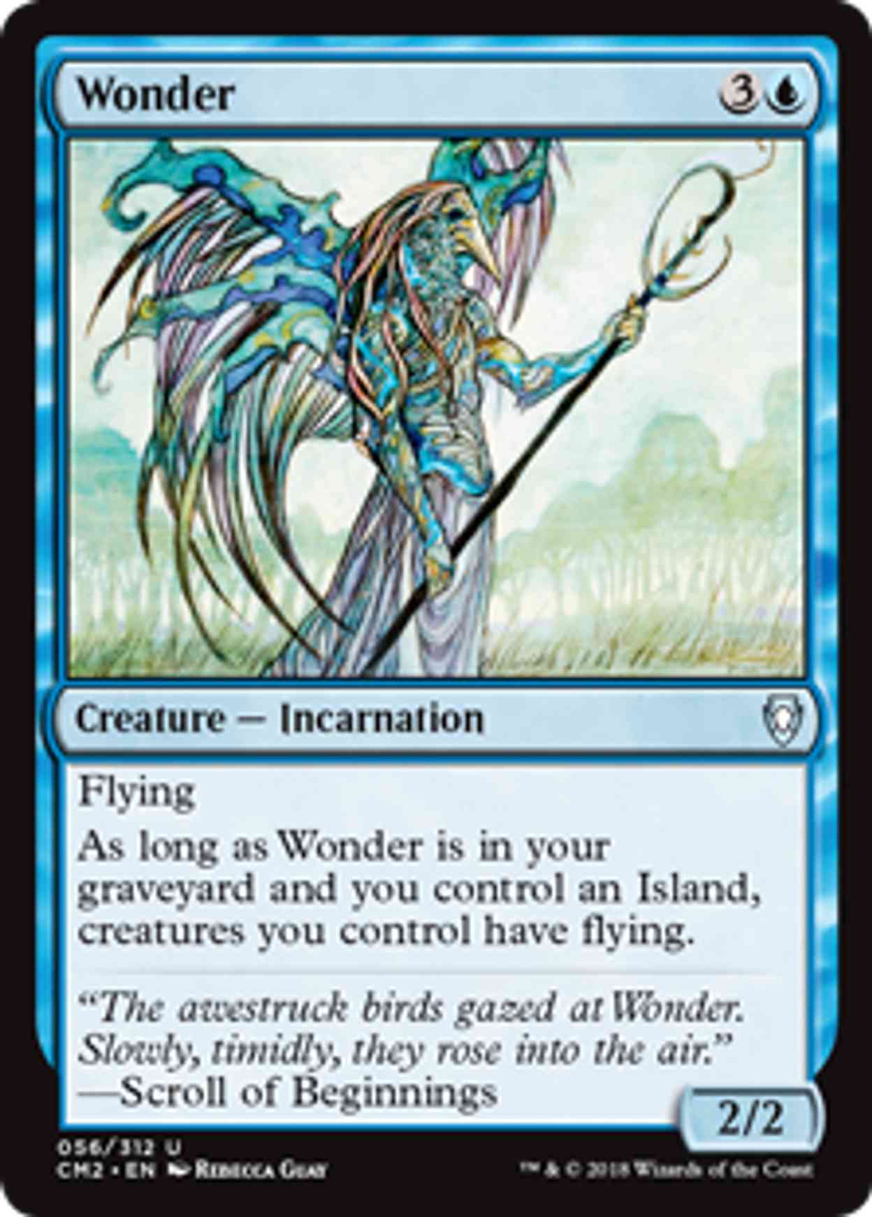 Wonder magic card front