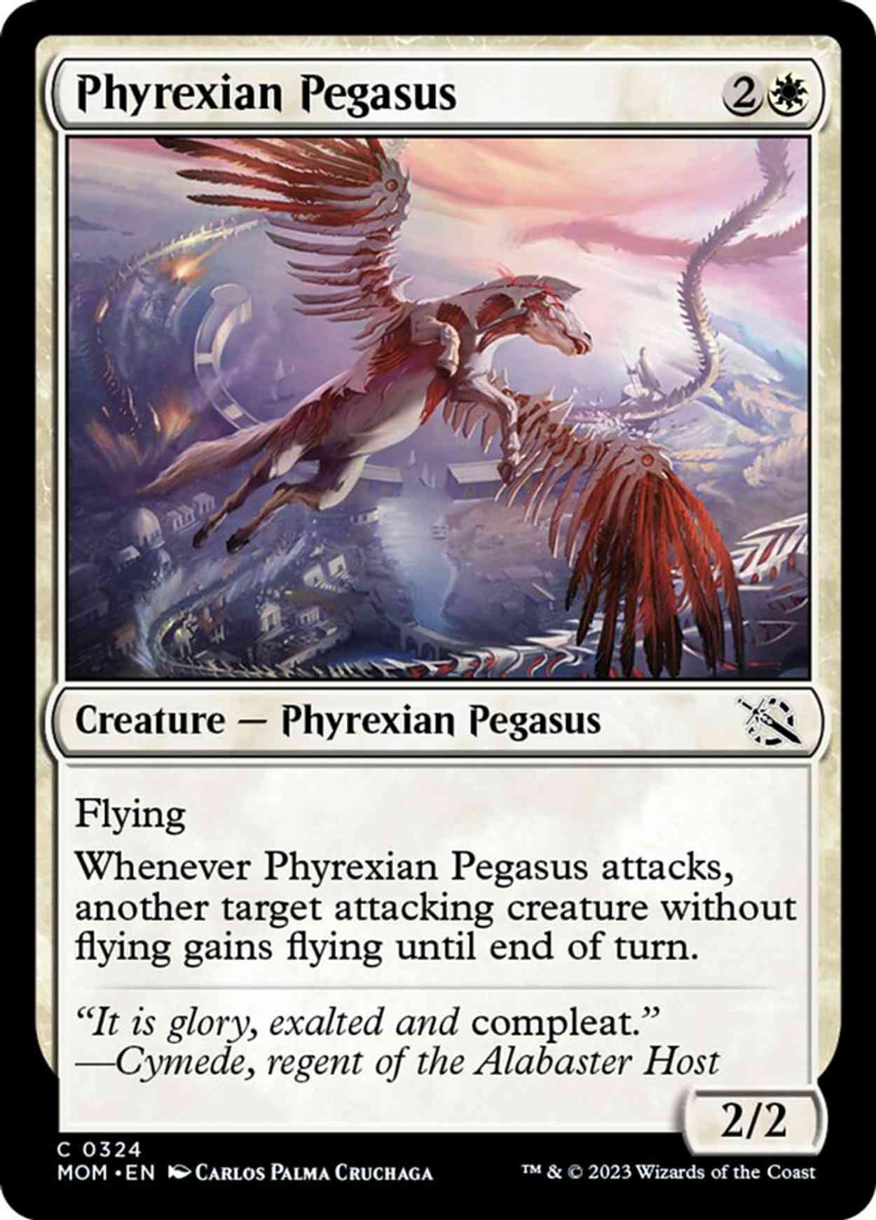 Phyrexian Pegasus magic card front