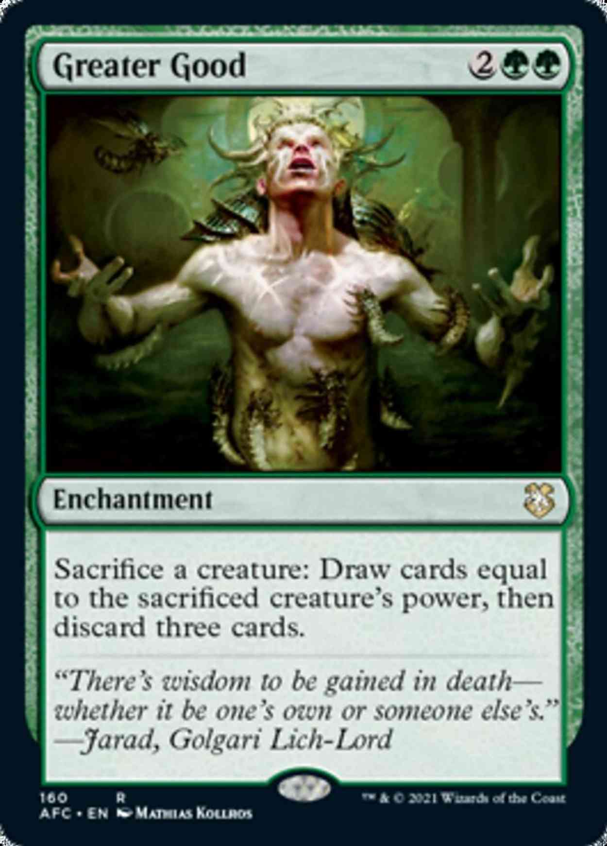 Greater Good magic card front