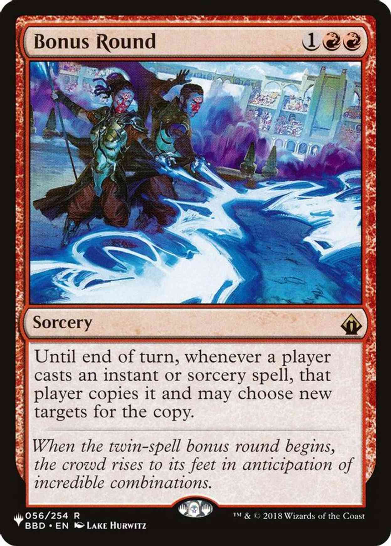 Bonus Round magic card front