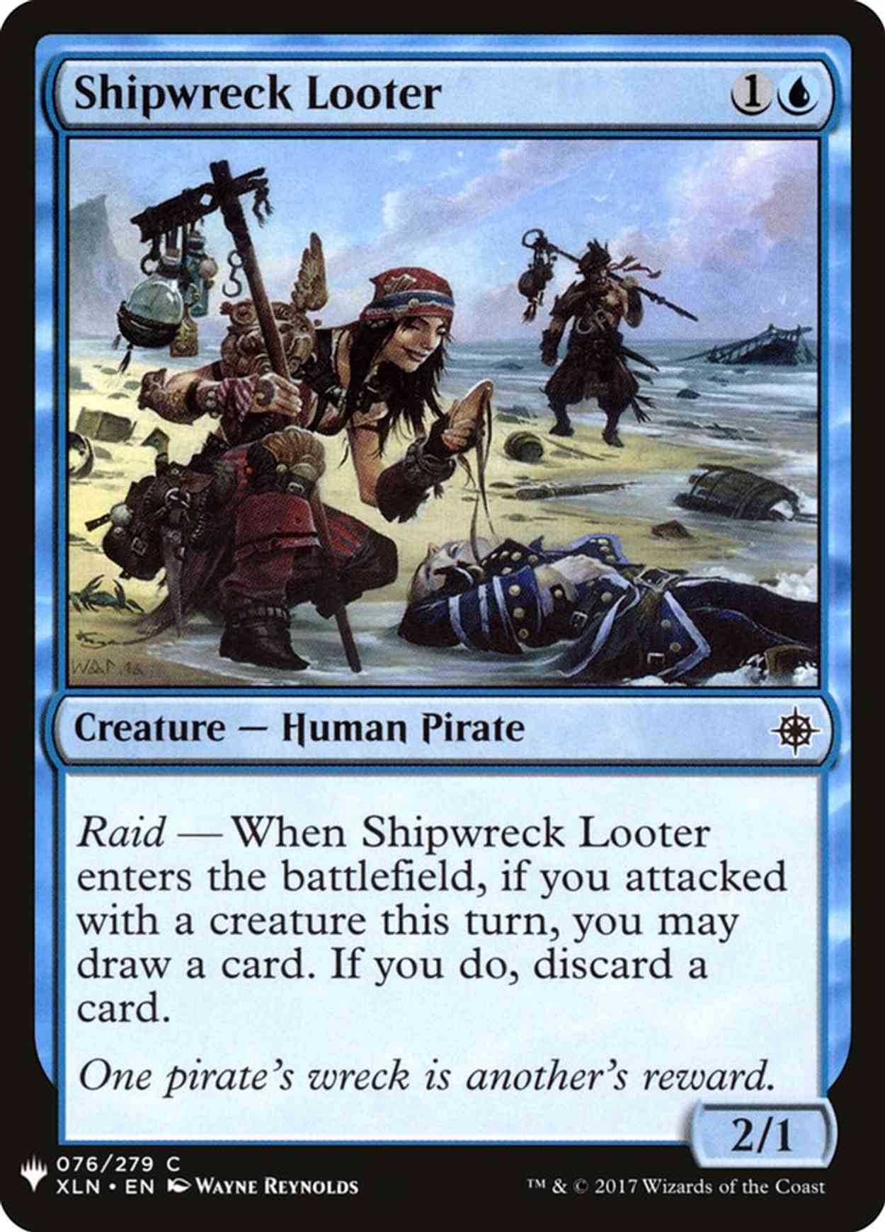 Shipwreck Looter magic card front