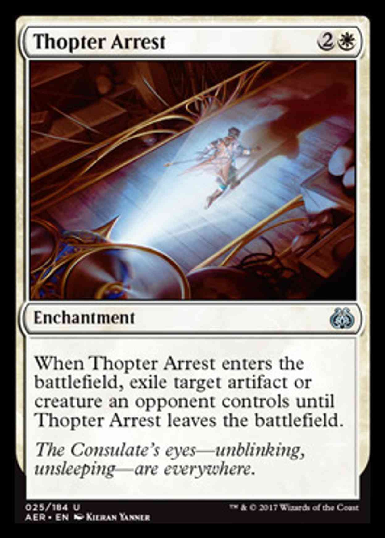 Thopter Arrest magic card front