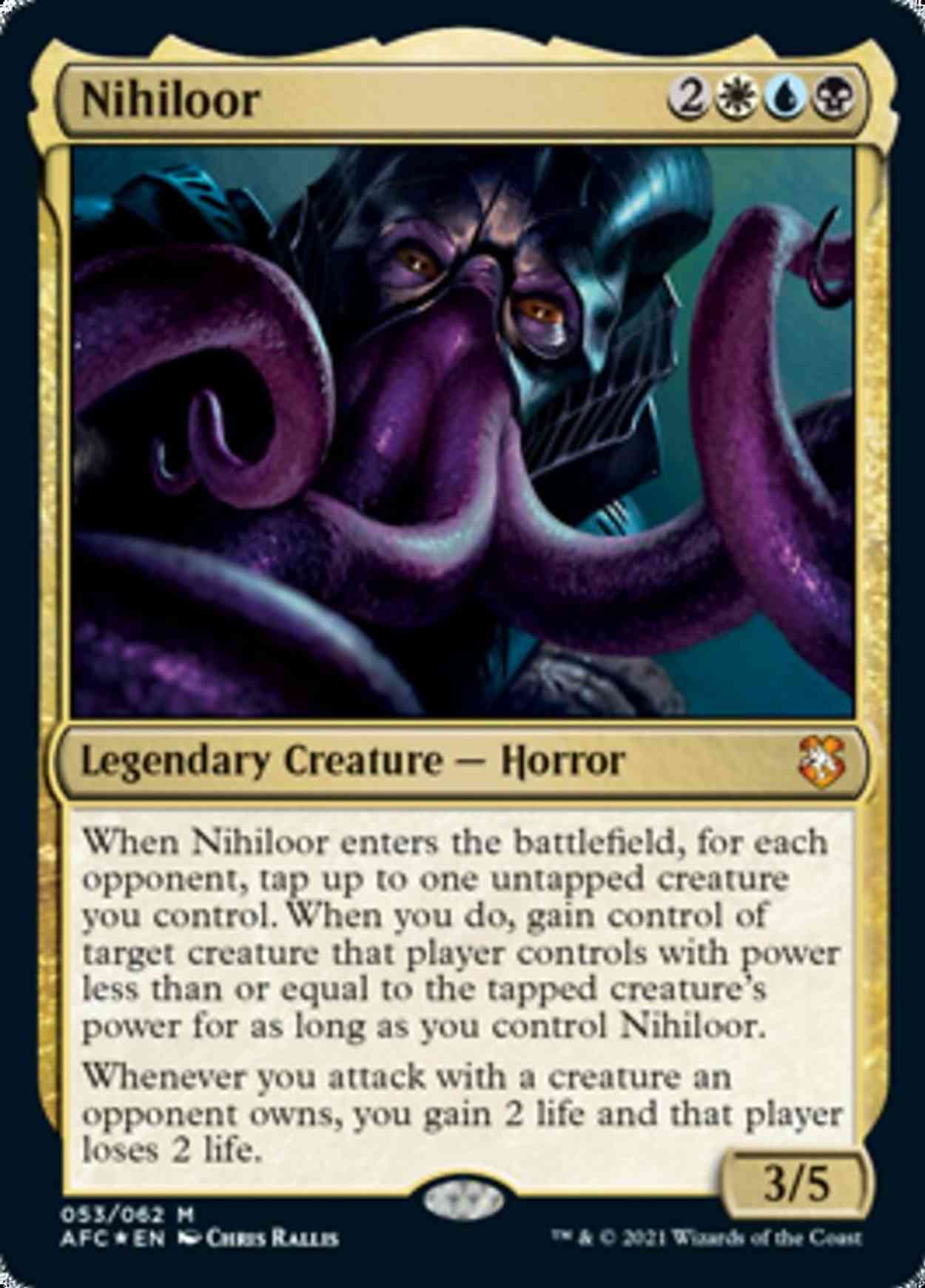 Nihiloor magic card front