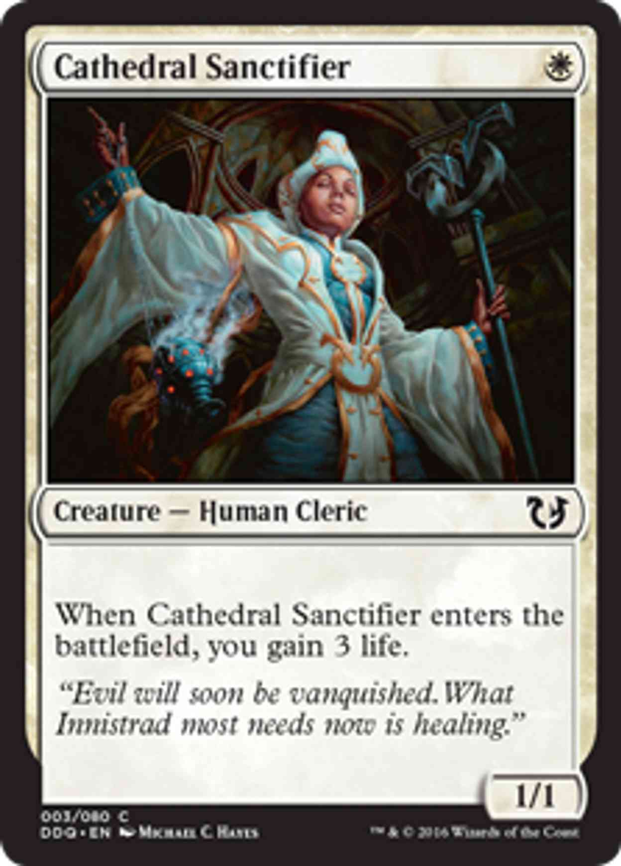 Cathedral Sanctifier magic card front