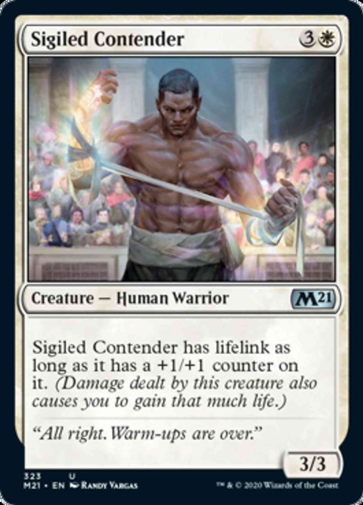 Sigiled Contender magic card front