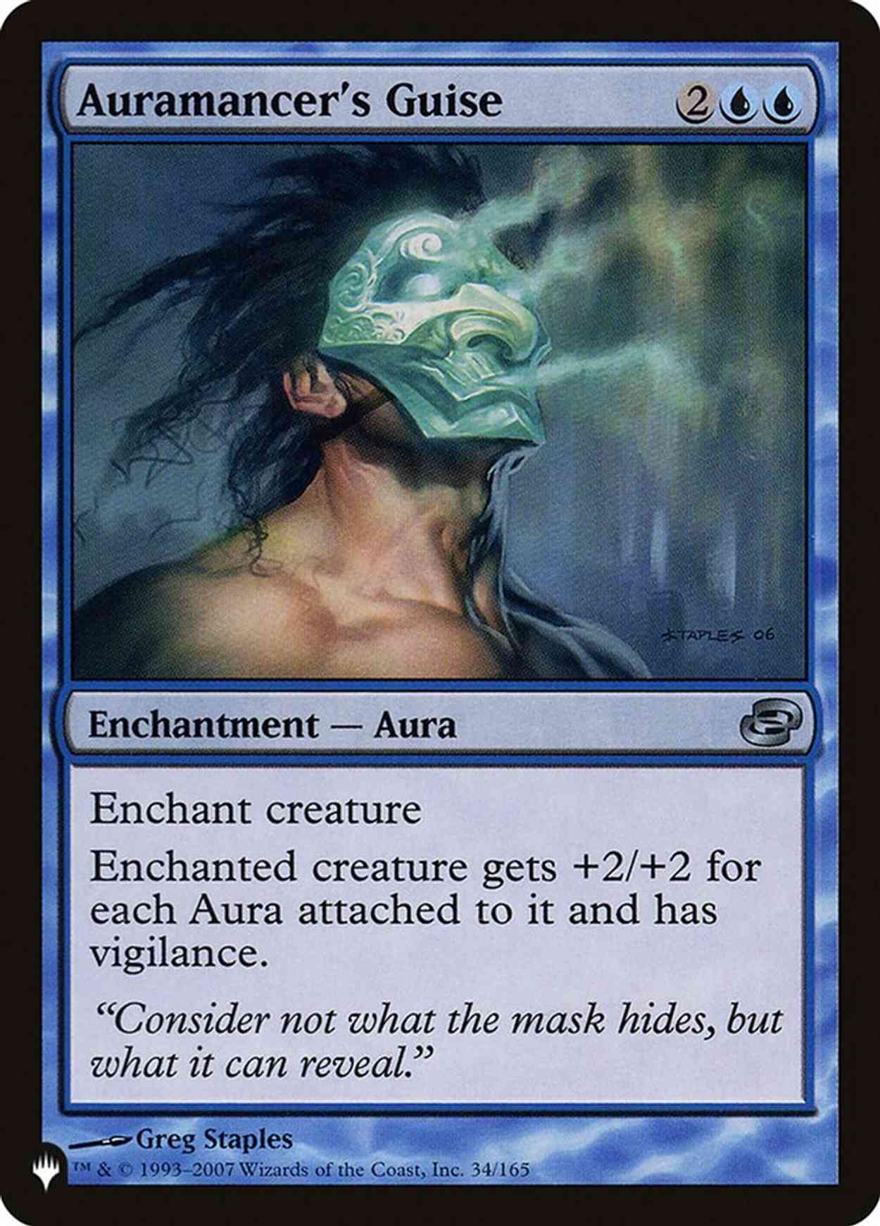 Auramancer's Guise magic card front