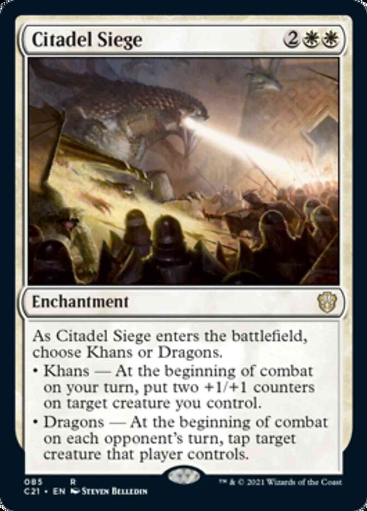 Citadel Siege magic card front