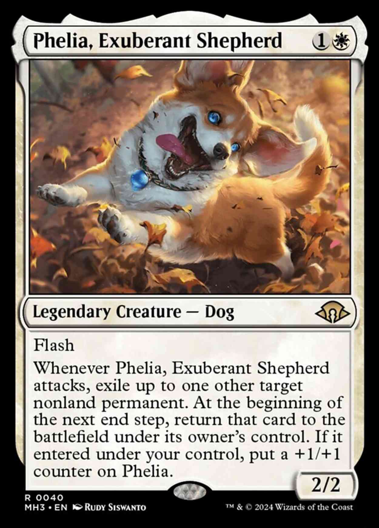 Phelia, Exuberant Shepherd magic card front