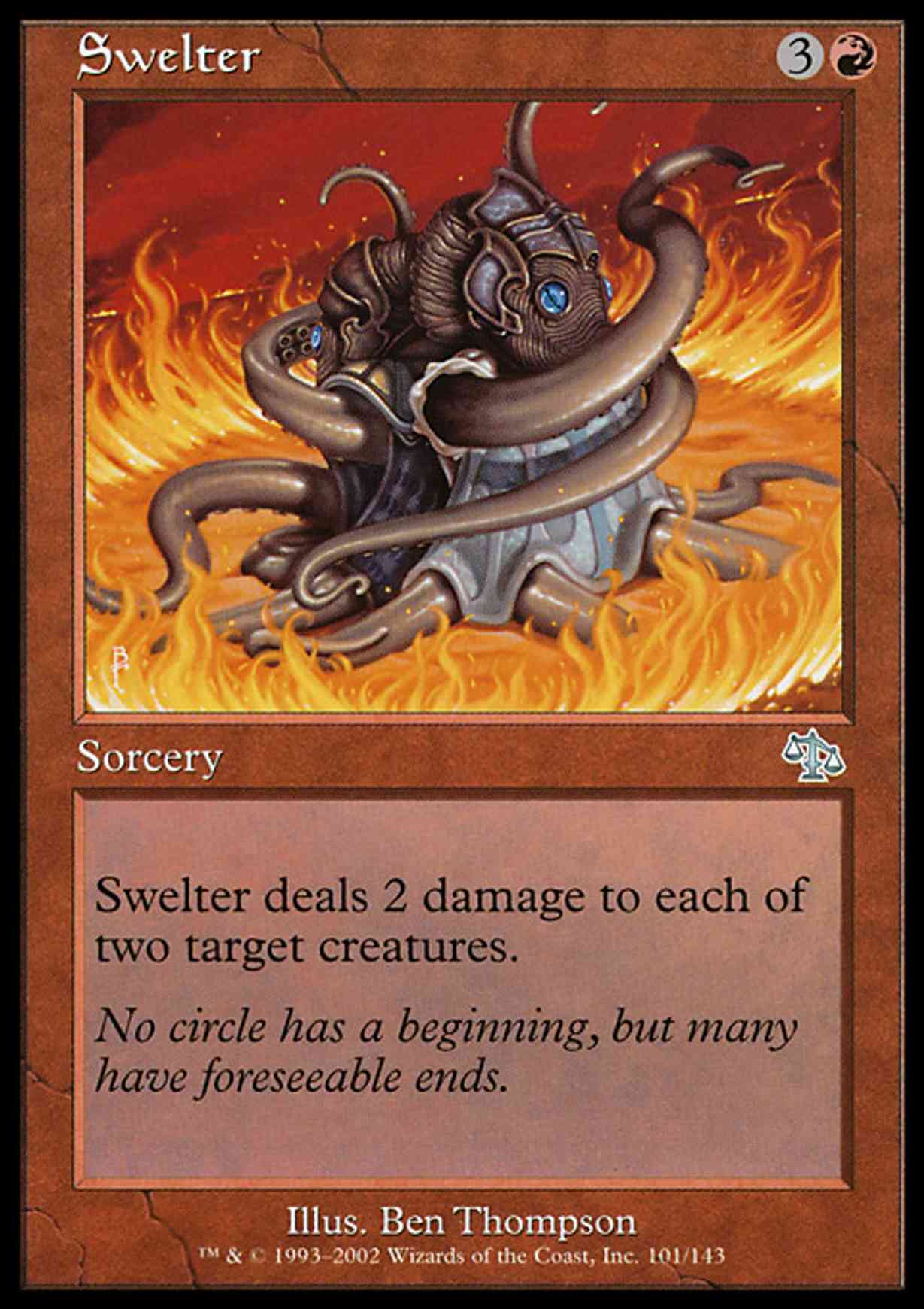 Swelter magic card front
