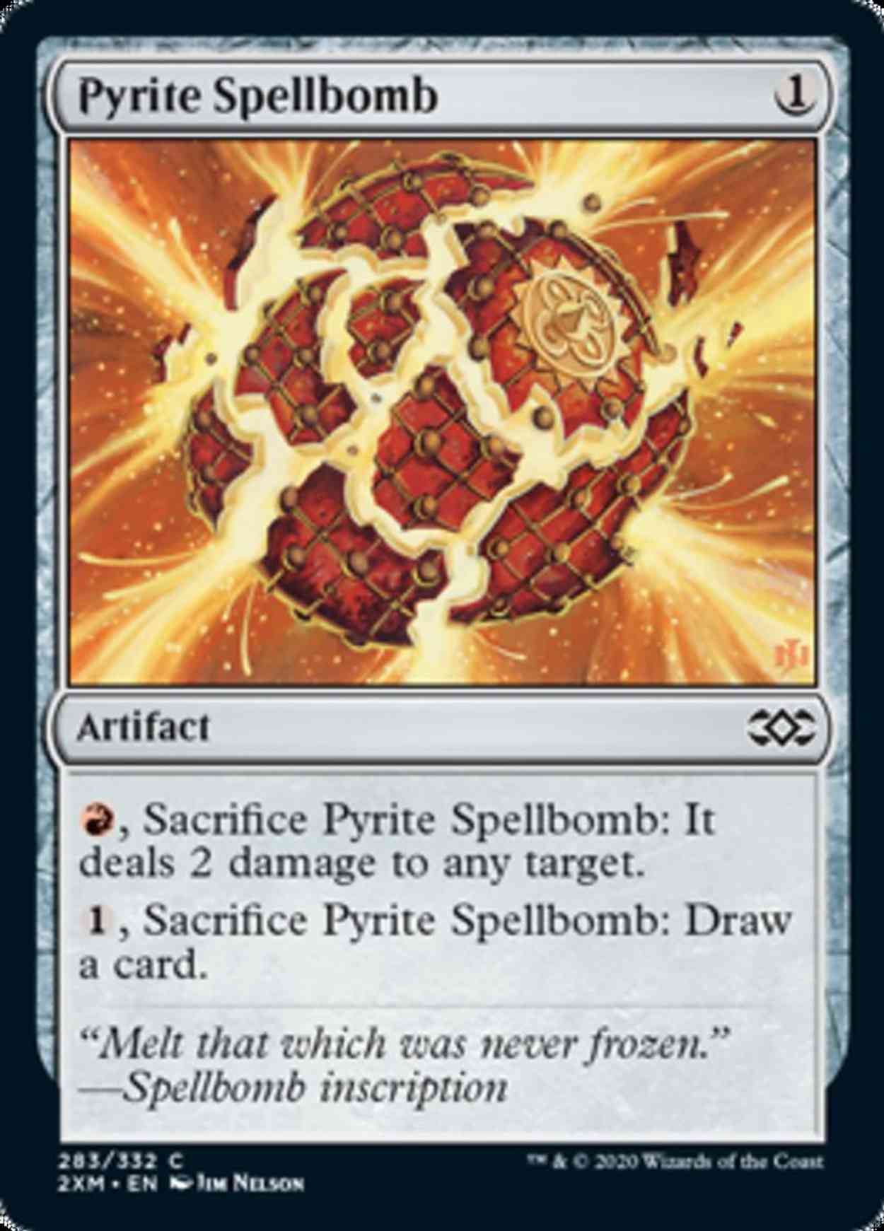 Pyrite Spellbomb magic card front