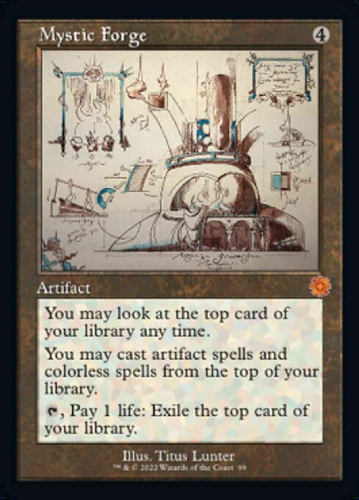 Mystic Forge (Schematic) magic card front
