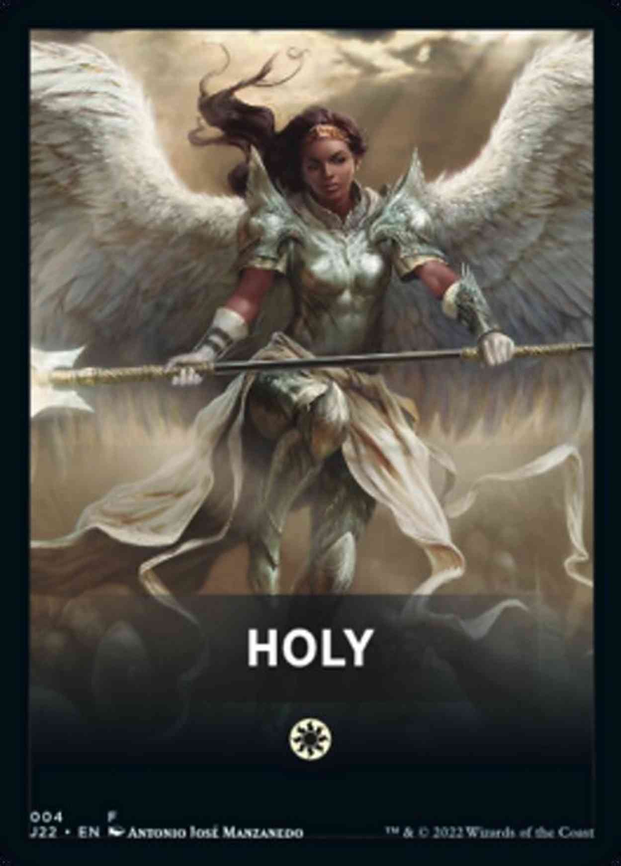 Holy Theme Card magic card front