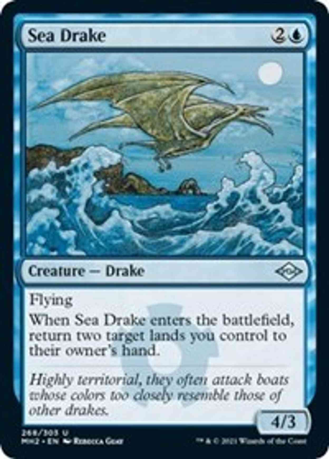 Sea Drake (Foil Etched) magic card front